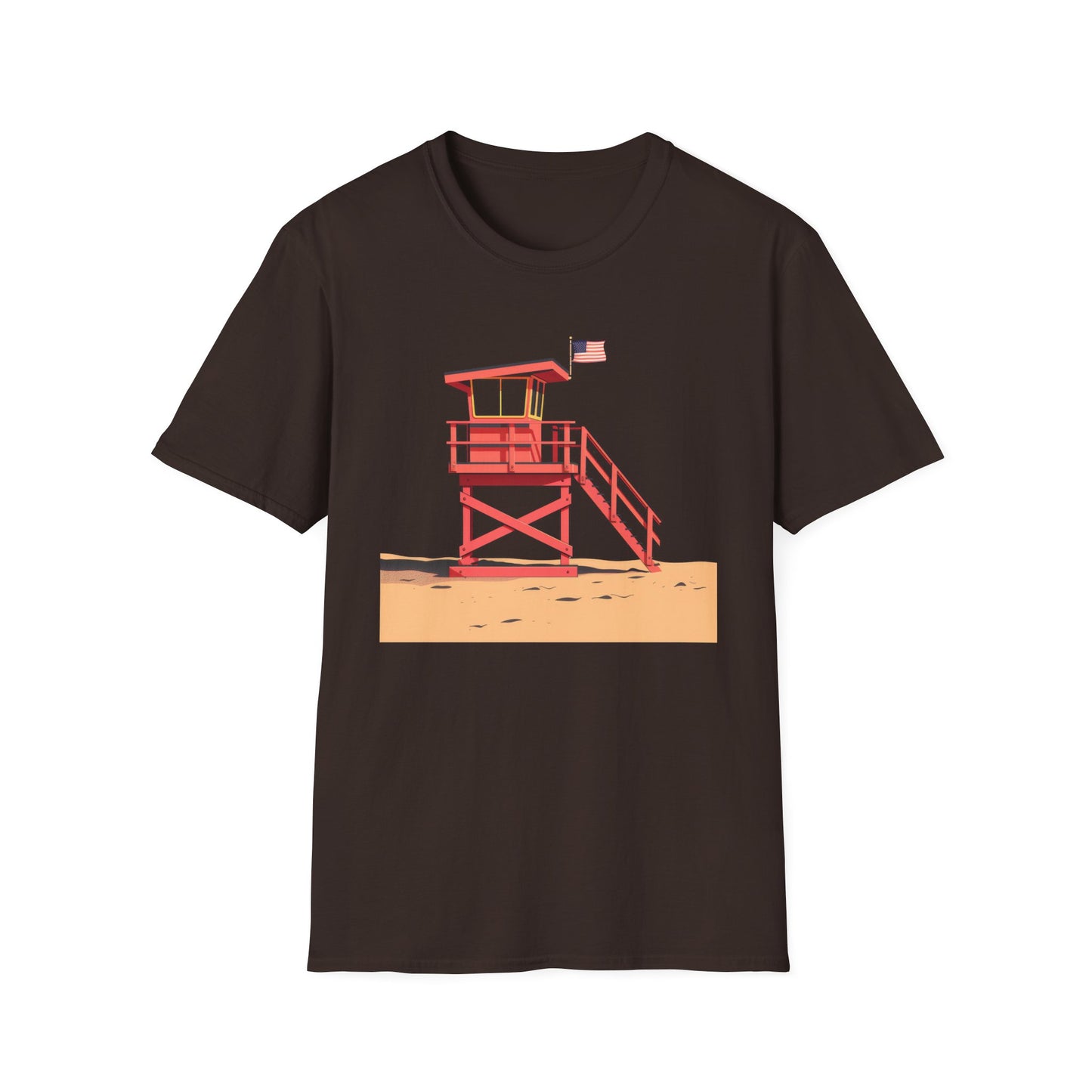 Lifeguard Shack - Unisex Softstyle T-Shirt