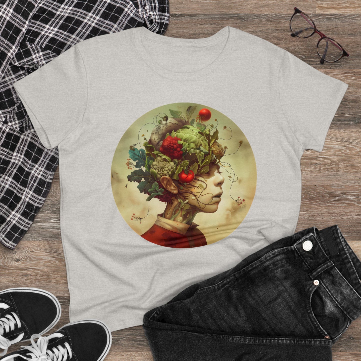 Gardening On My Mind - Women's Midweight Cotton Tee