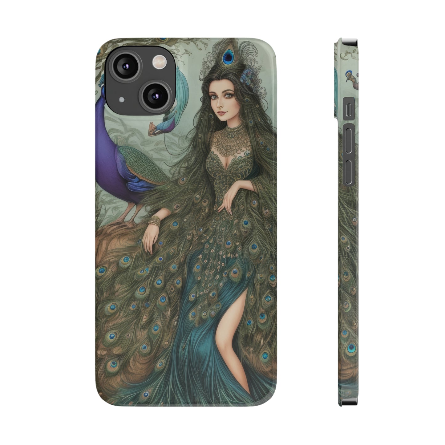 Peacock Witch - Phone Case