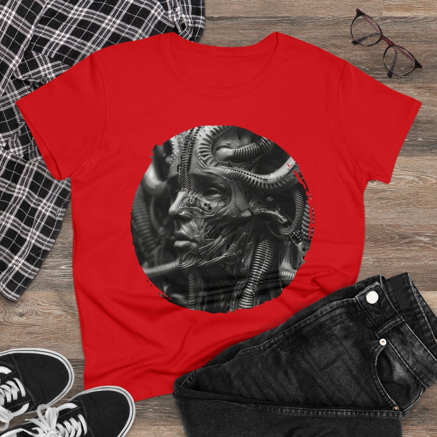 Alien to Us - Fantasy - Women's Midweight Cotton Tee