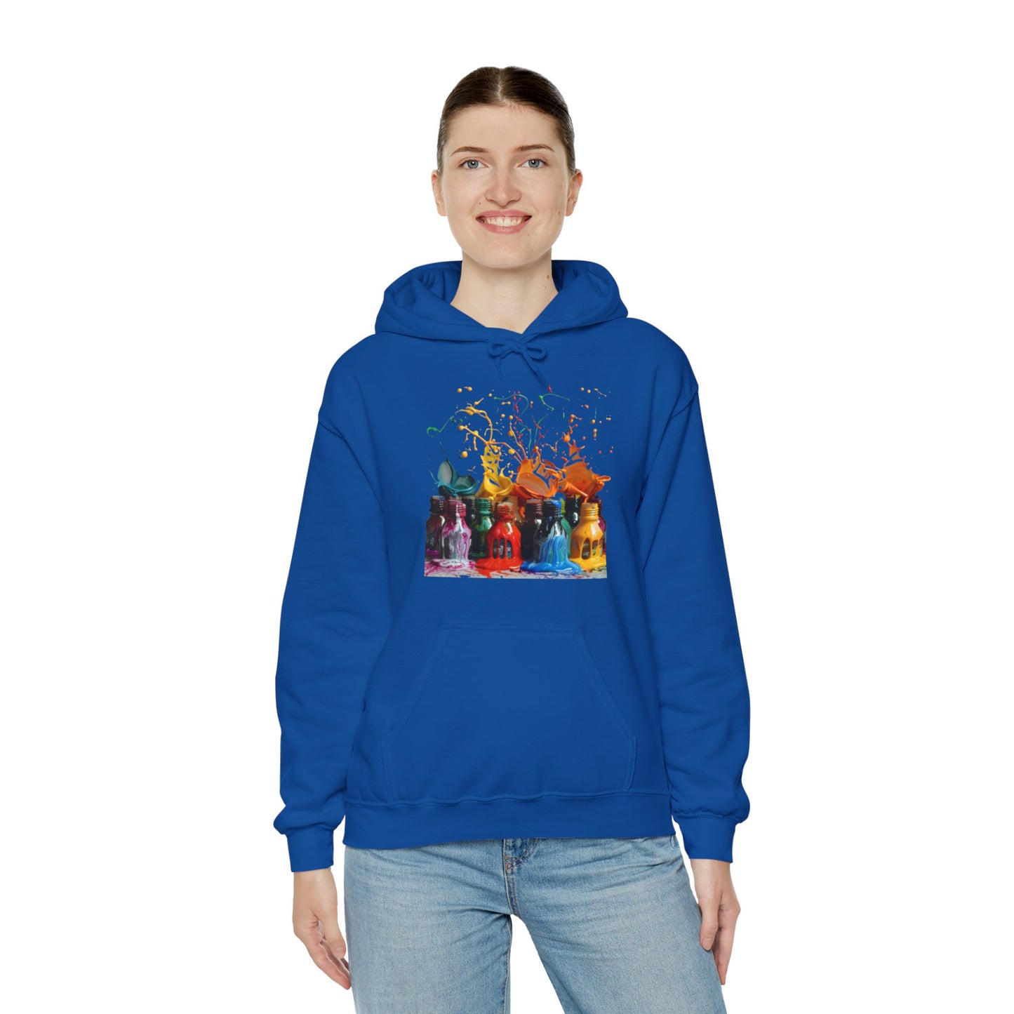 Paint Splash - Unisex Heavy Blend™ Hooded Sweatshirt