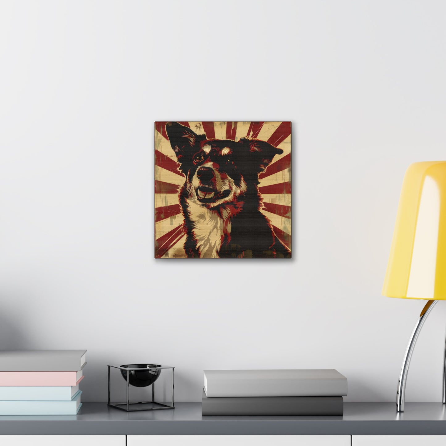 Comrade Canine - Canvas Stretched, 0.75"