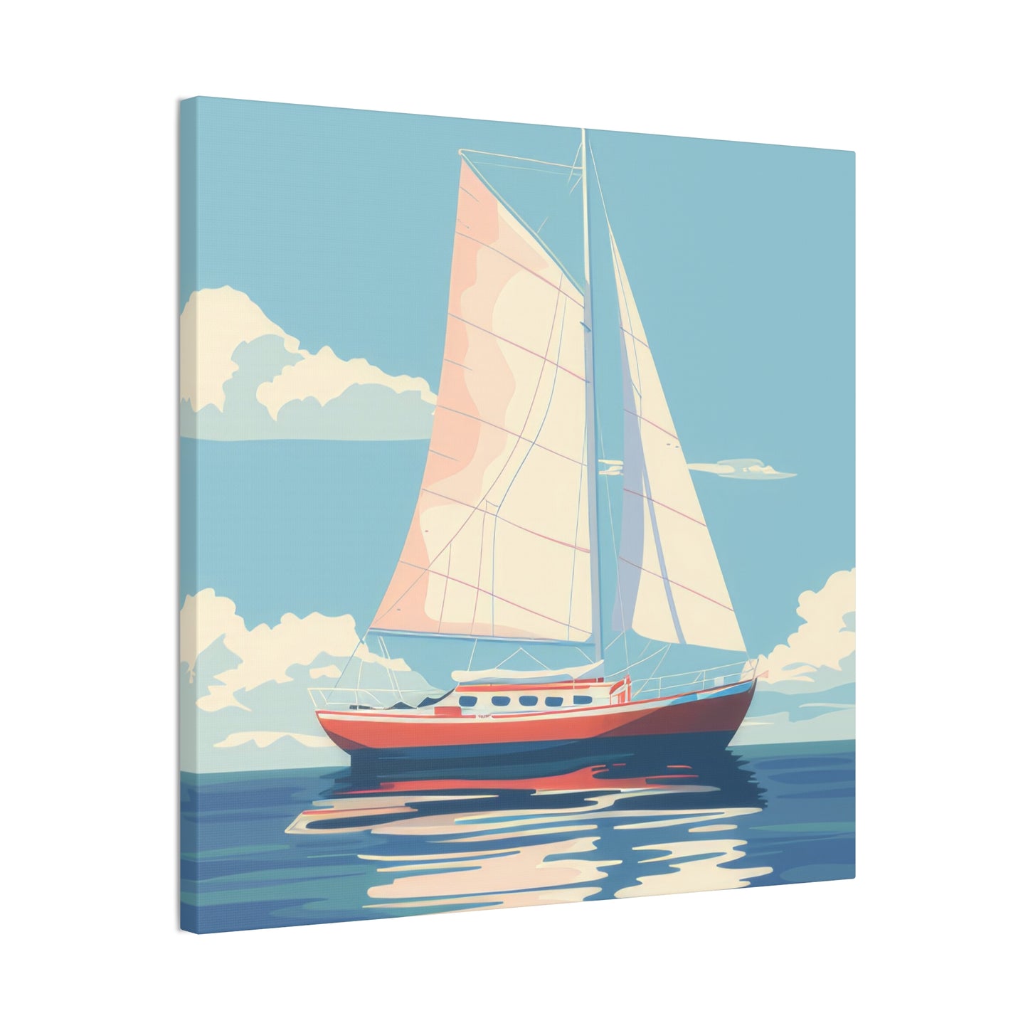 Sailing - Canvas Stretched, 0.75"