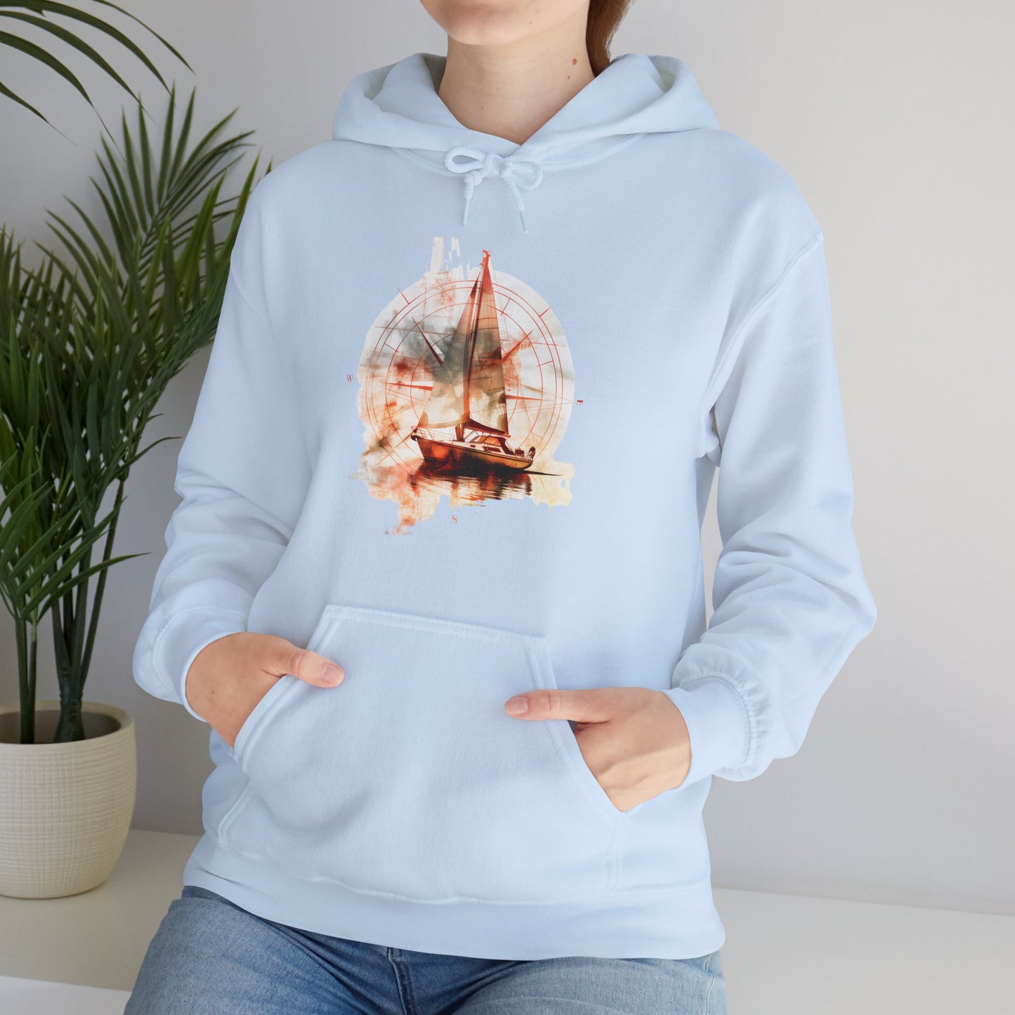 Sailing - Unisex Heavy Blend™ Hooded Sweatshirt