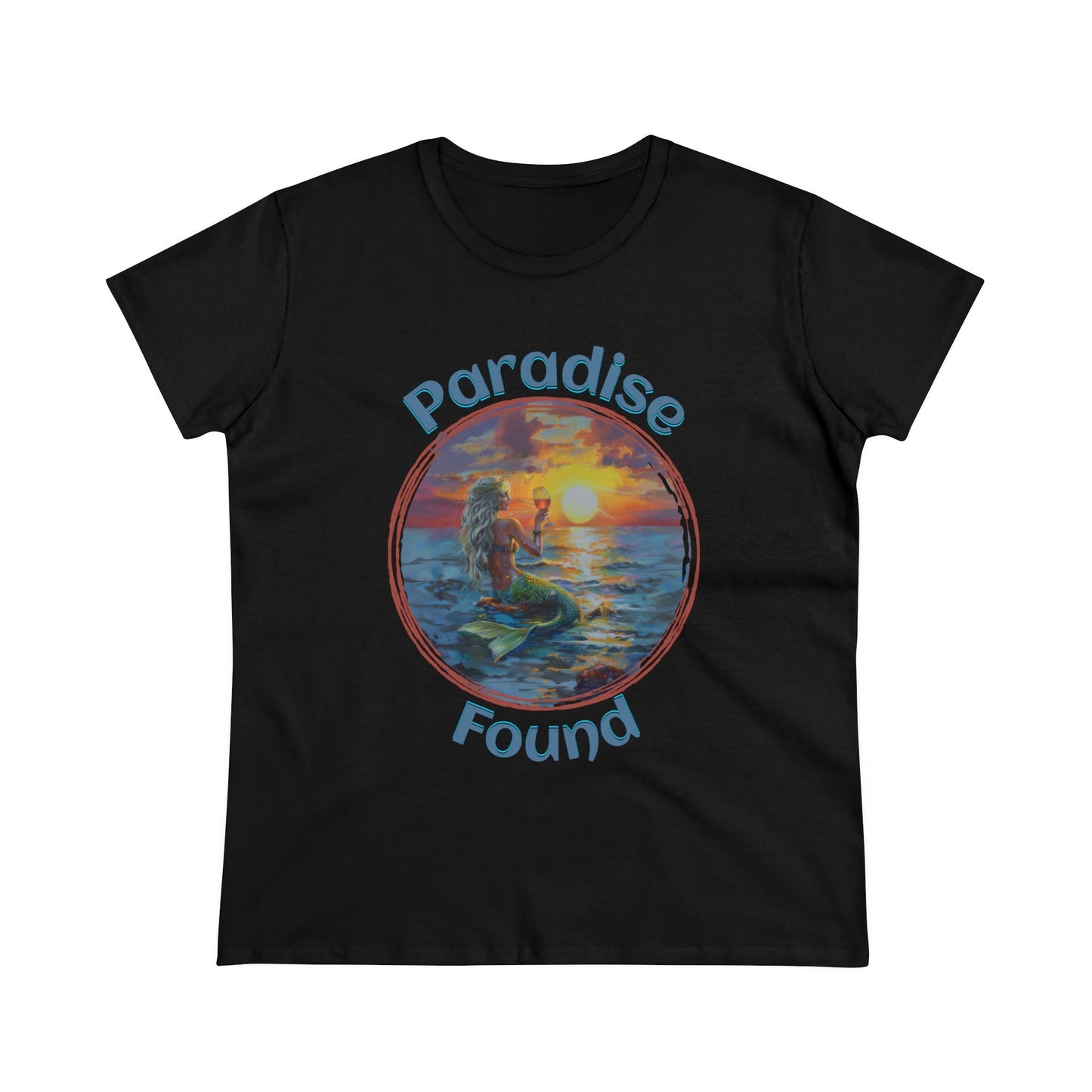 Paradise Found - Women's Midweight Cotton Tee