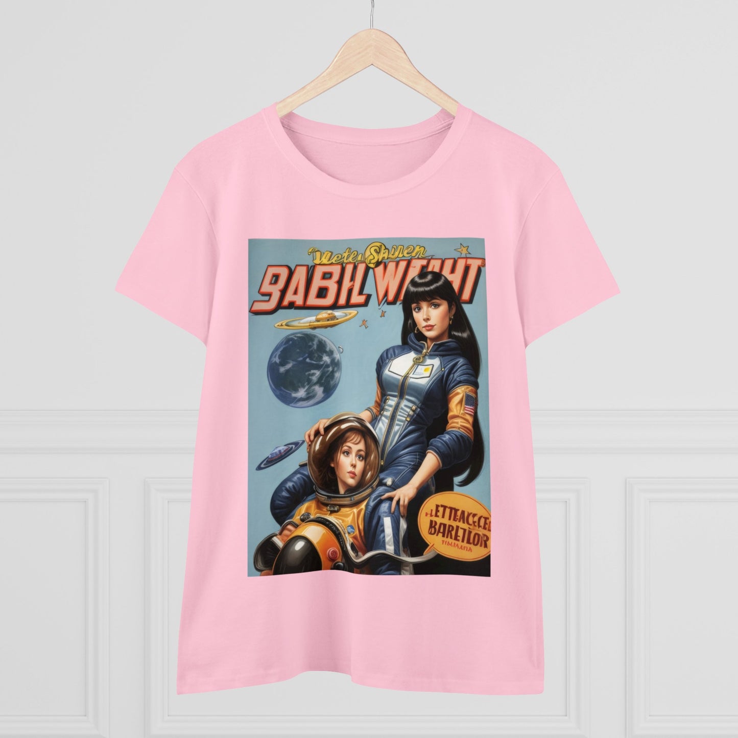 Space Chicks - Fantasy - Women's Midweight Cotton Tee