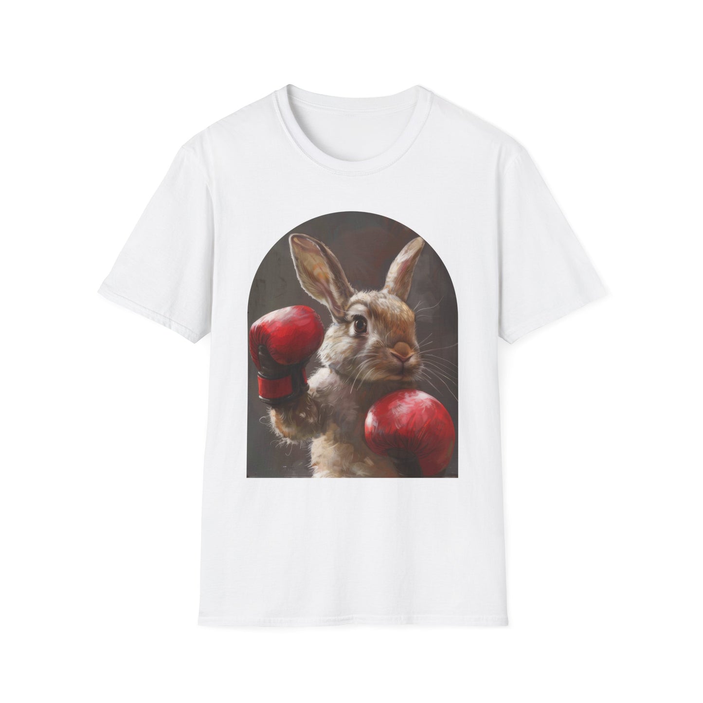 Boxing Bunny - Unisex Softstyle T-Shirt