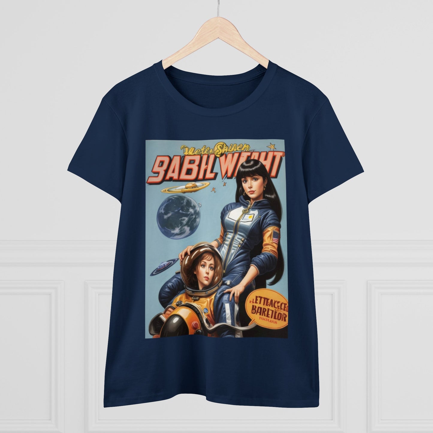 Space Chicks - Fantasy - Women's Midweight Cotton Tee