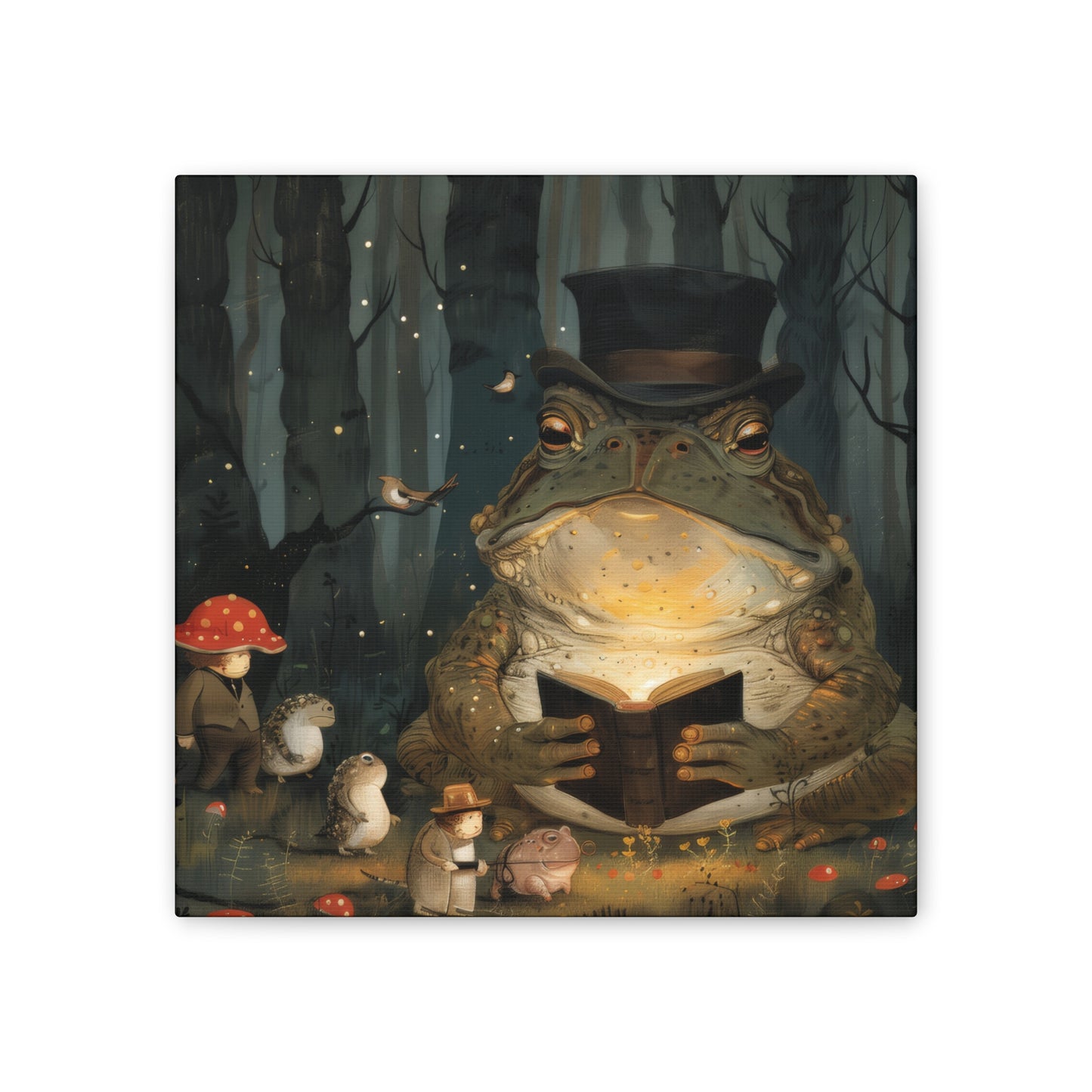 Uncle Toad - Canvas Stretched, 0.75"