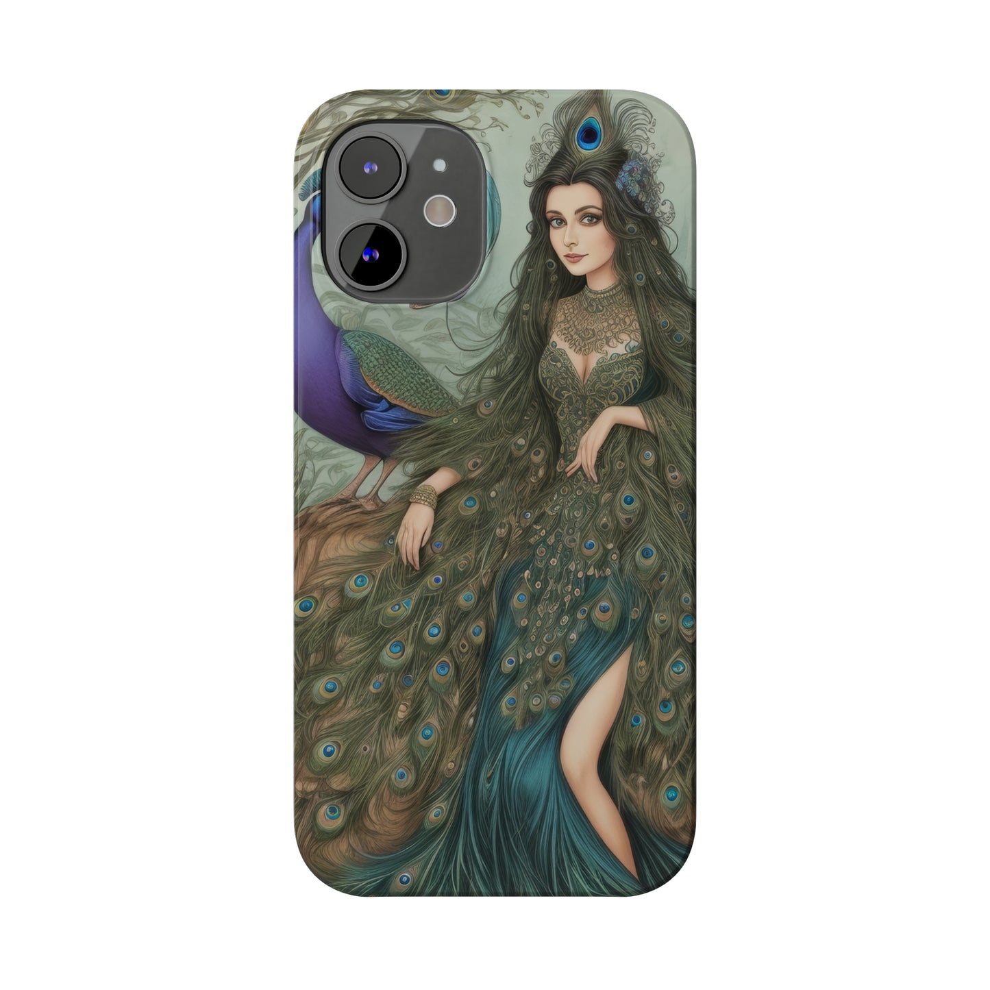 Peacock Witch - Phone Case