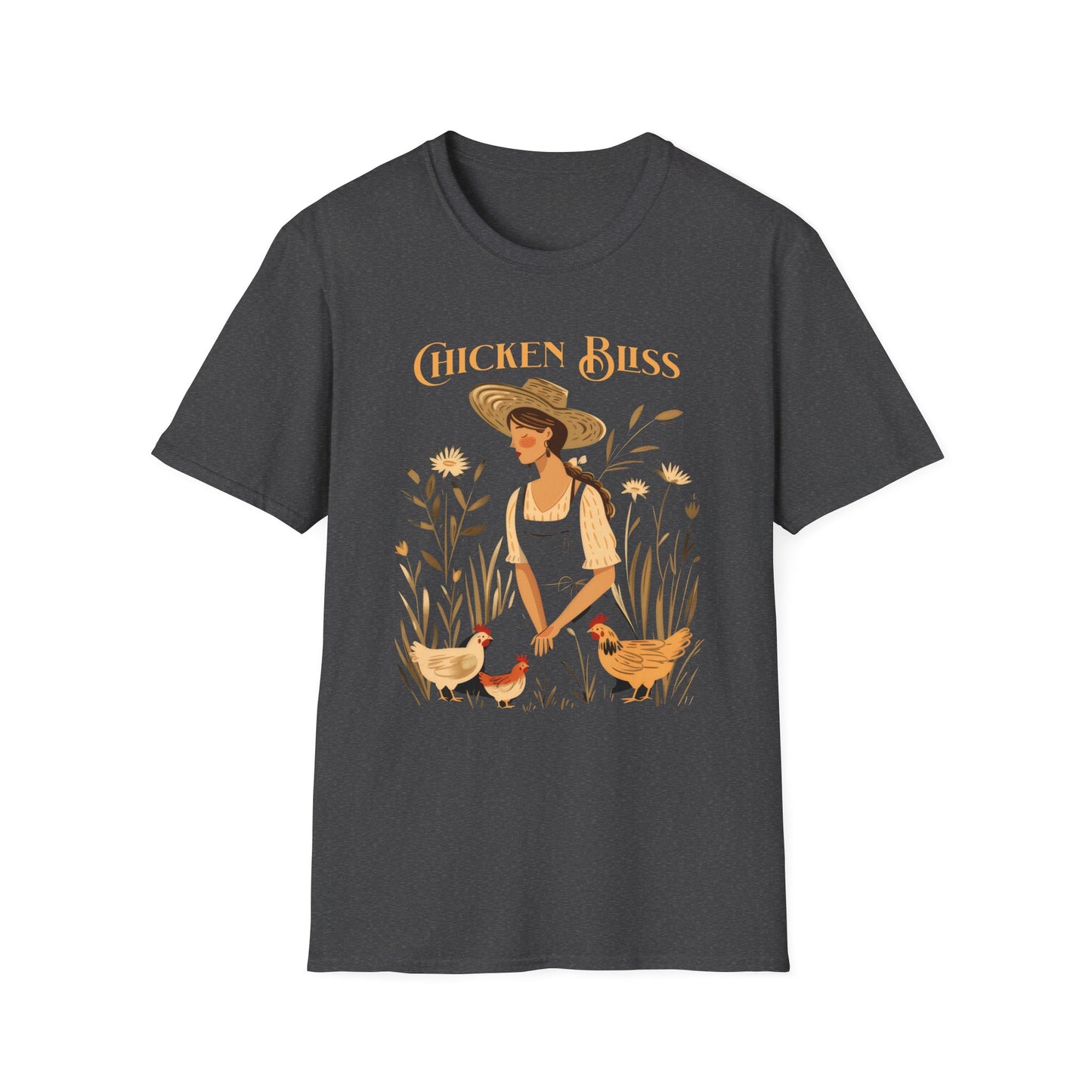 Chicken Bliss - Unisex Softstyle T-Shirt