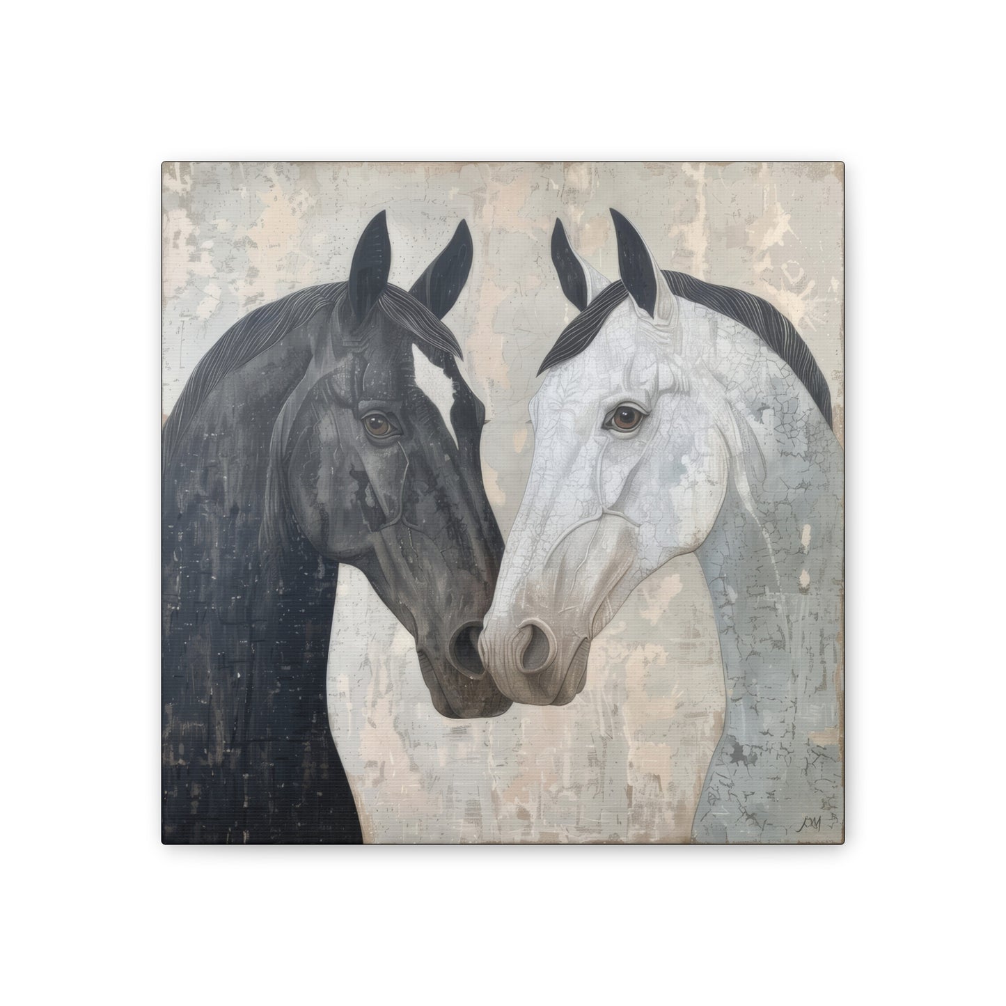 Horses - Canvas Stretched, 0.75"