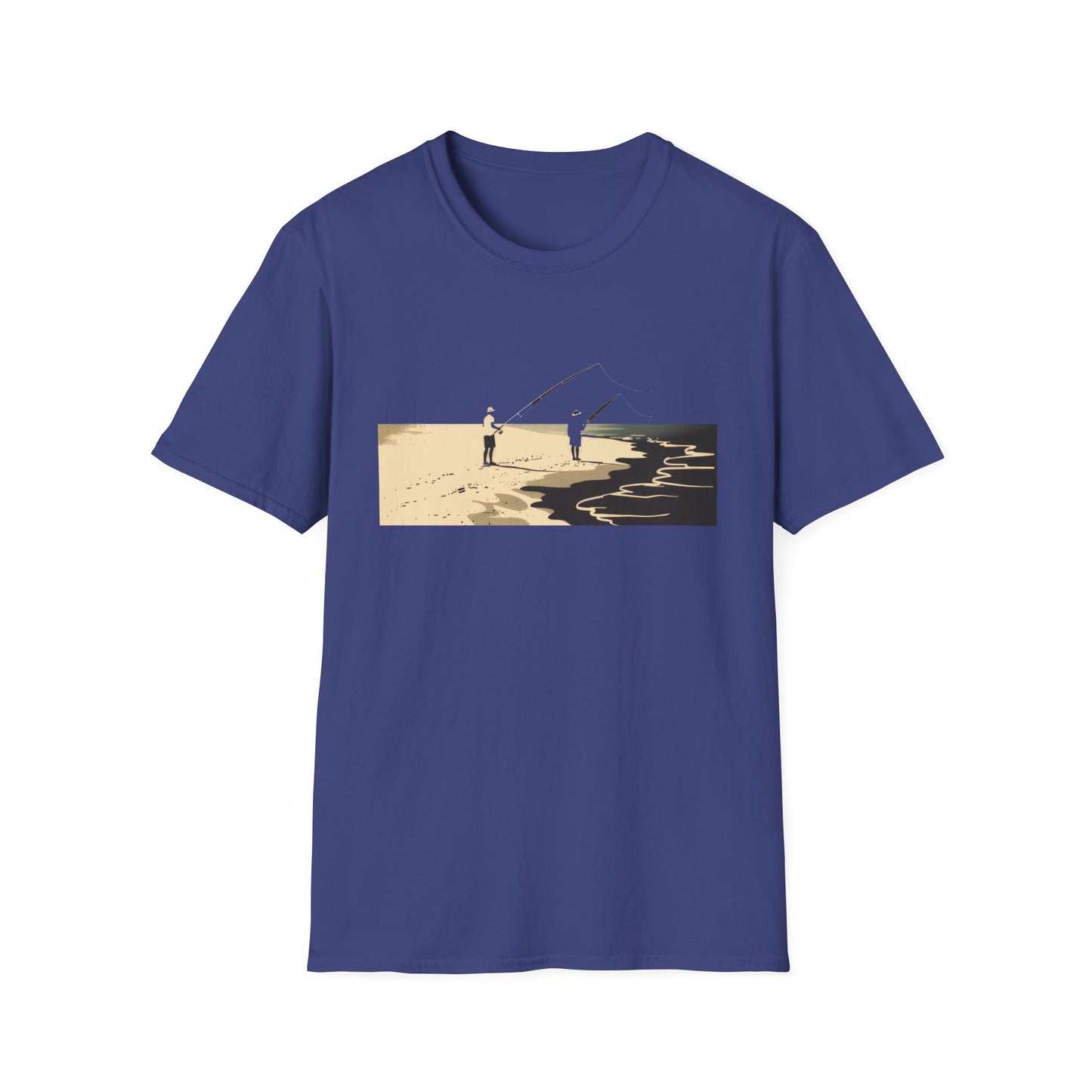 Surf Casting - Unisex Softstyle T-Shirt