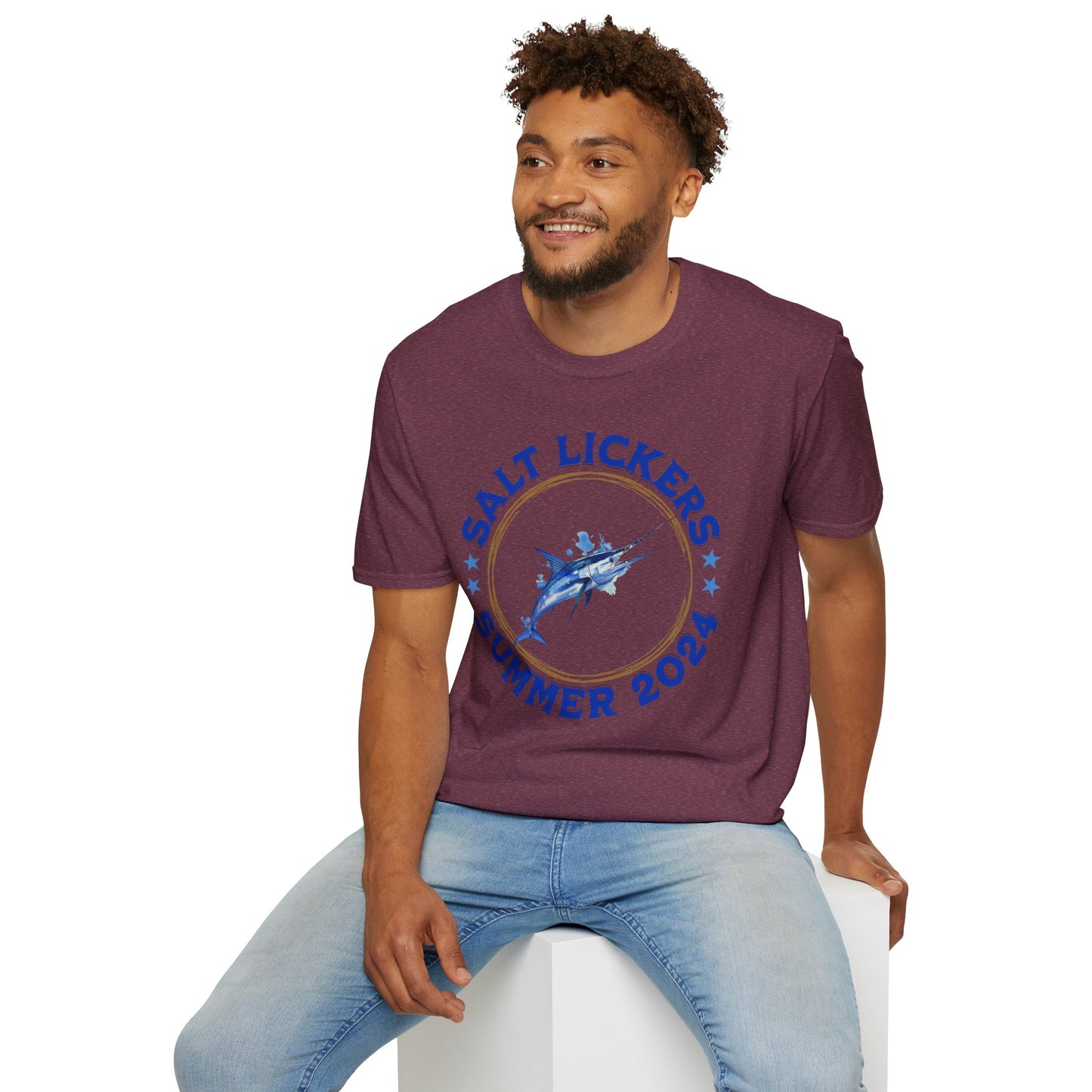 Deep Sea Fishing - Unisex Softstyle T-Shirt