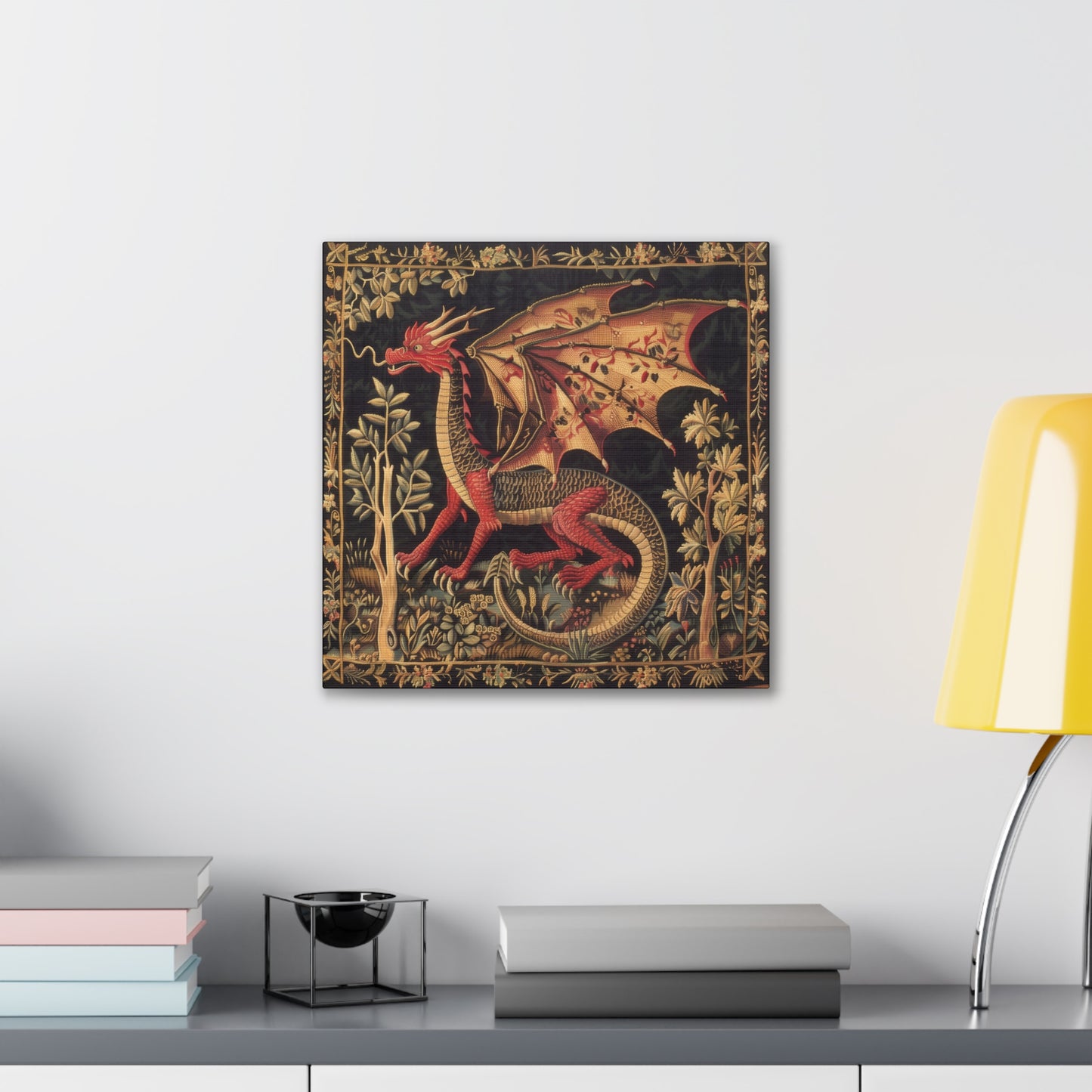 Dragon Tapestry - Canvas Stretched, 0.75"