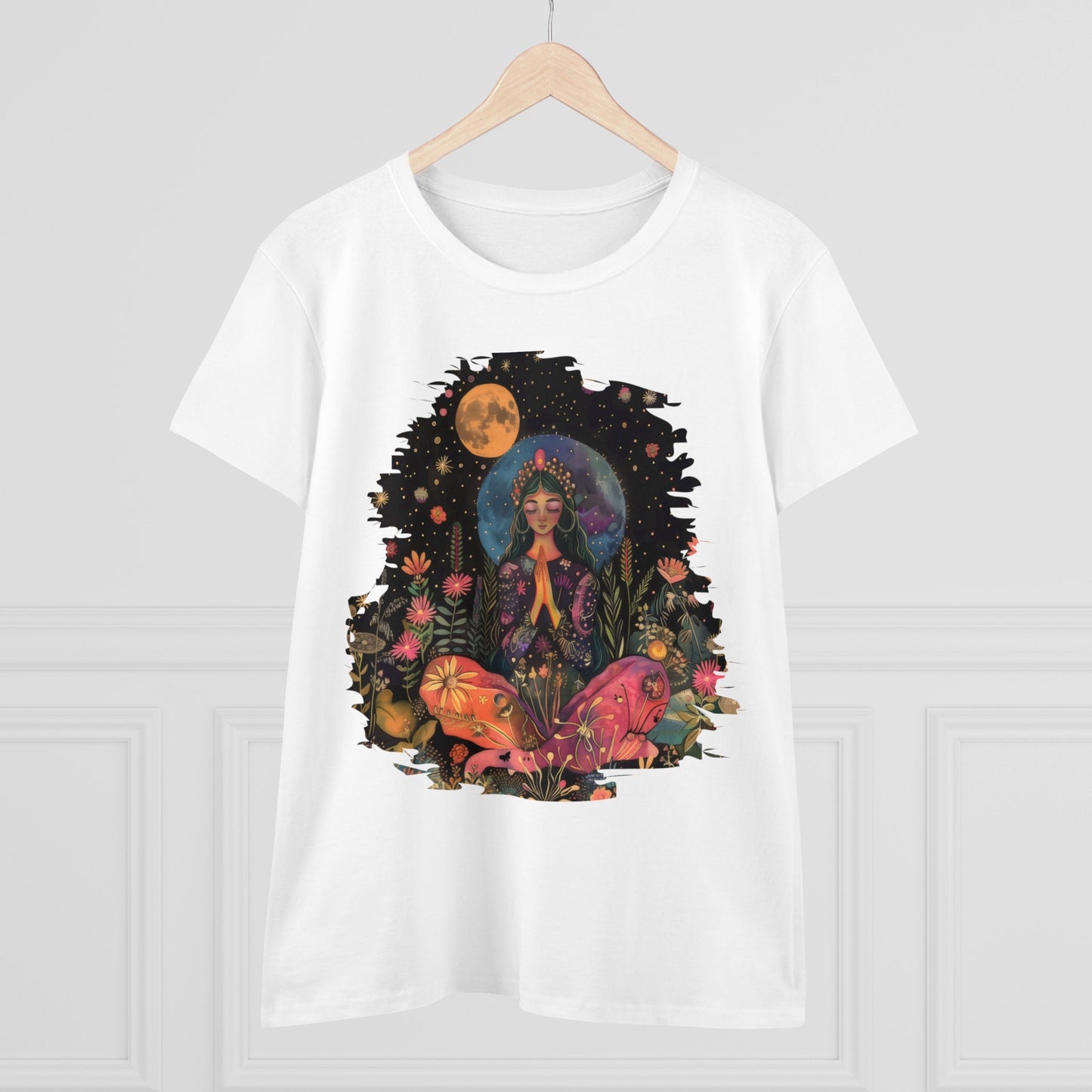 Meditation - Women's Midweight Cotton Tee