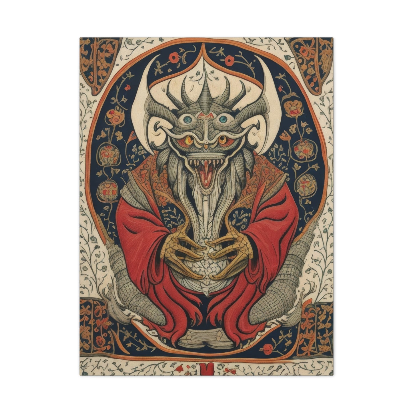 Medieval Tapestry - Canvas Stretched, 0.75"