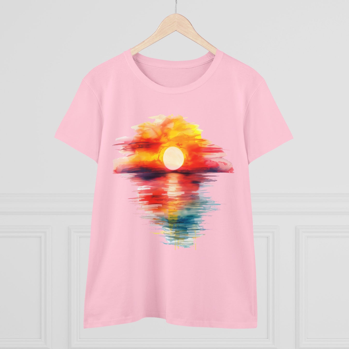 Sunrise - Women's Midweight Cotton Tee