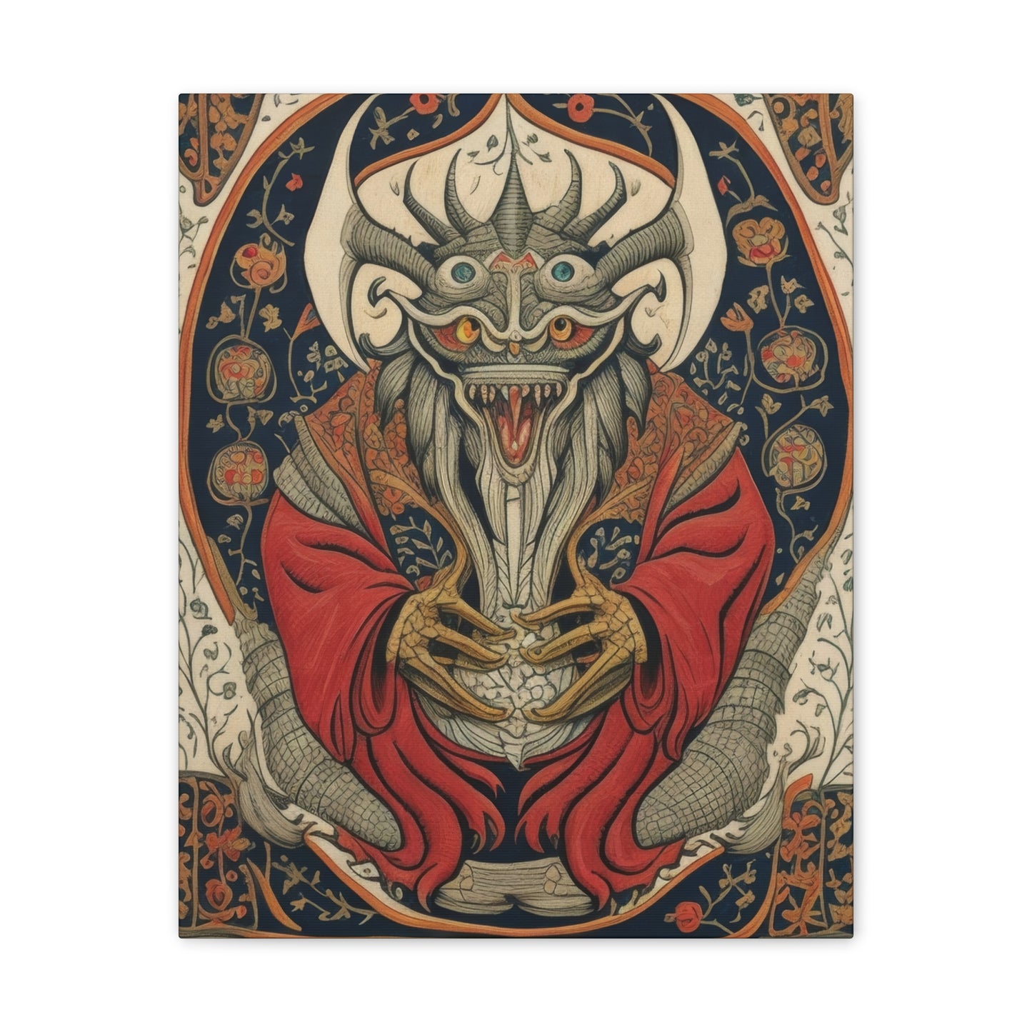 Medieval Tapestry - Canvas Stretched, 0.75"