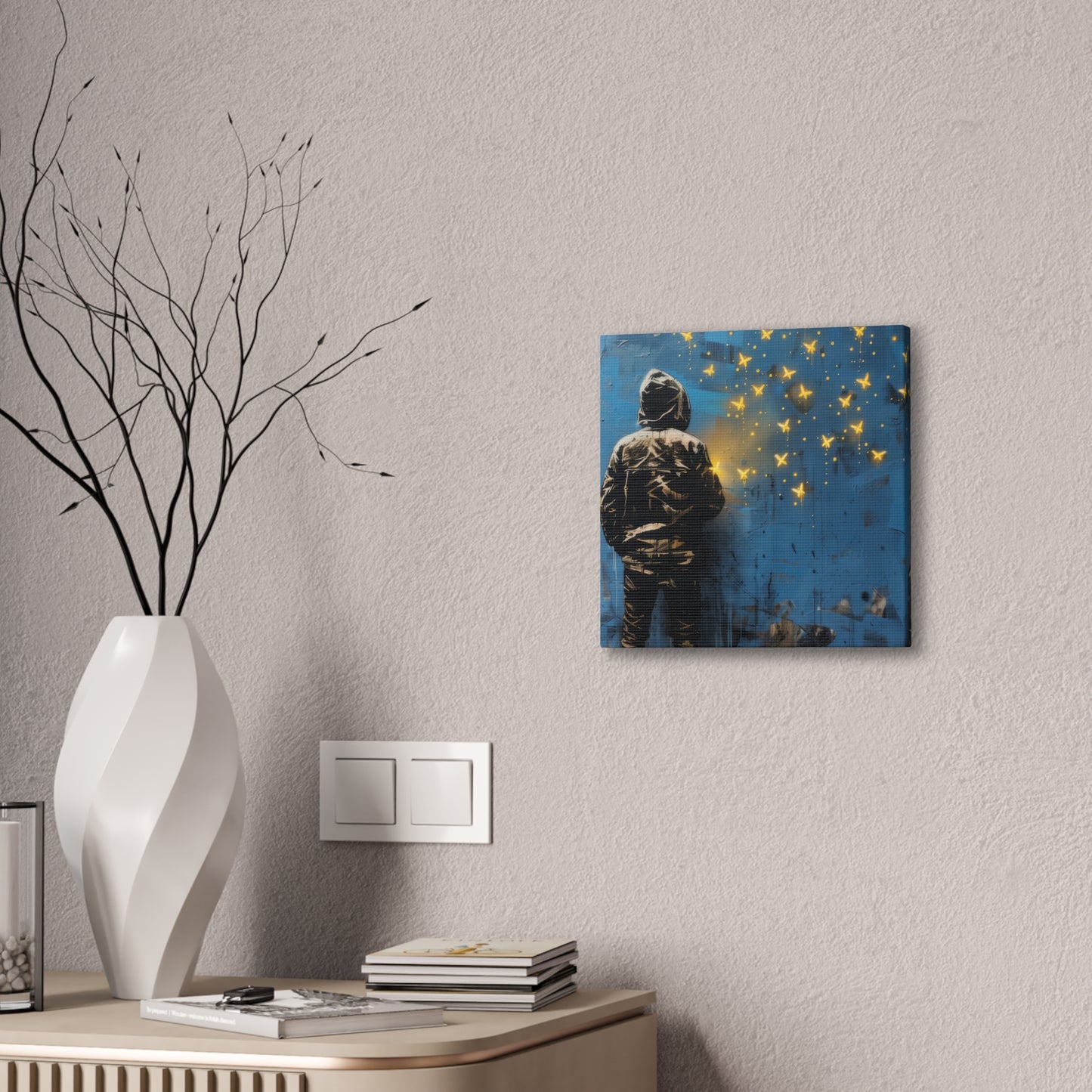 Fireflies - Canvas Stretched, 0.75"