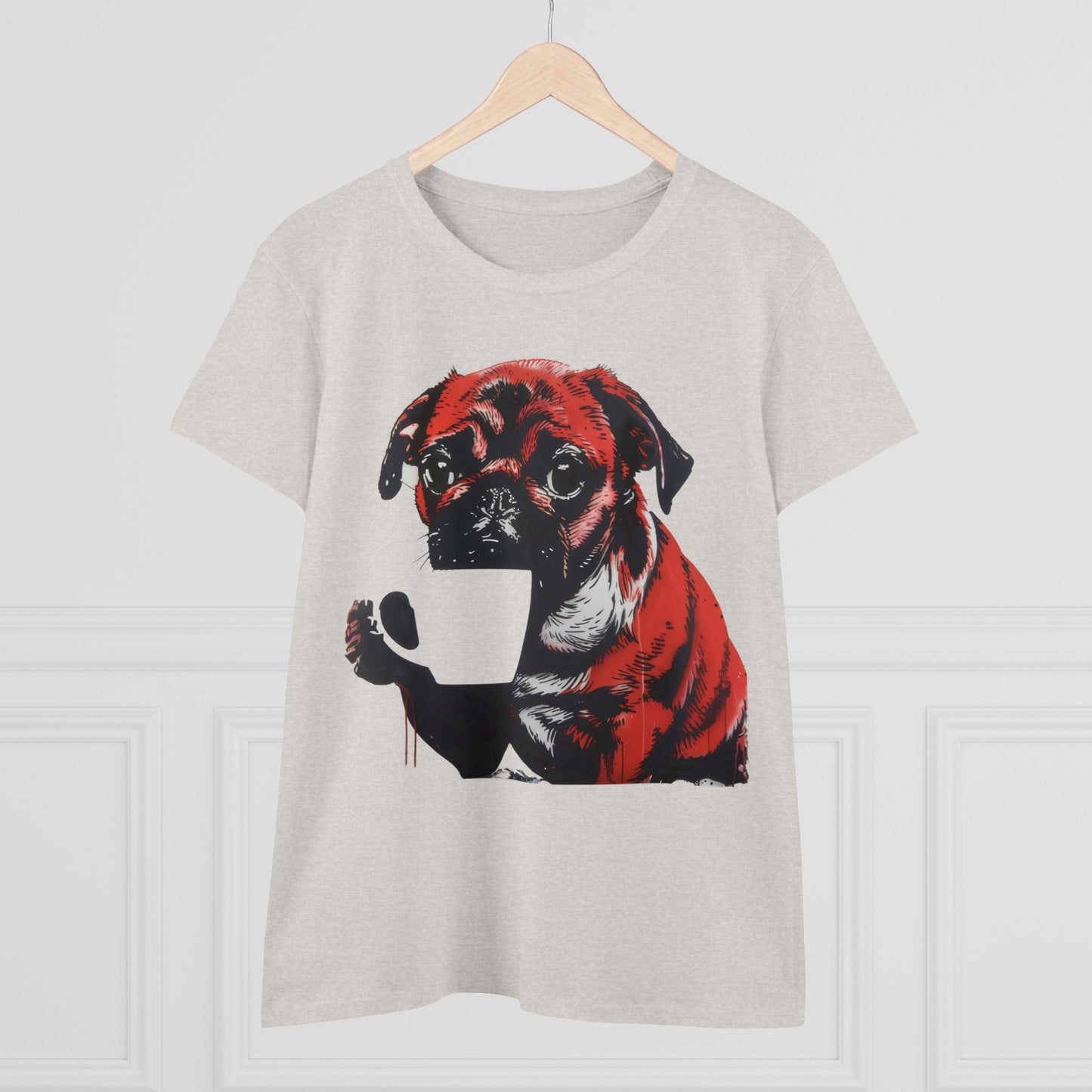 Coffee Dog - Fantasy - Women's Midweight Cotton Tee