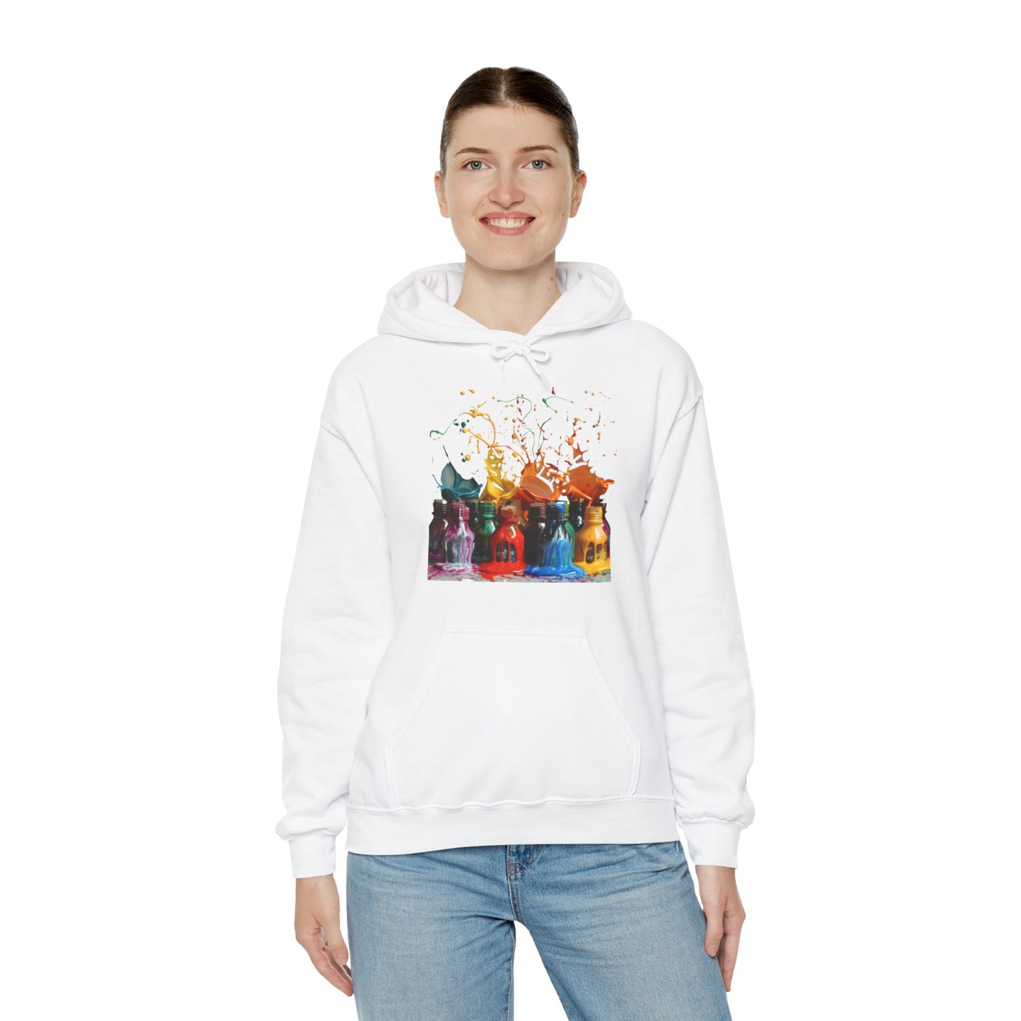 Paint Splash - Unisex Heavy Blend™ Hooded Sweatshirt