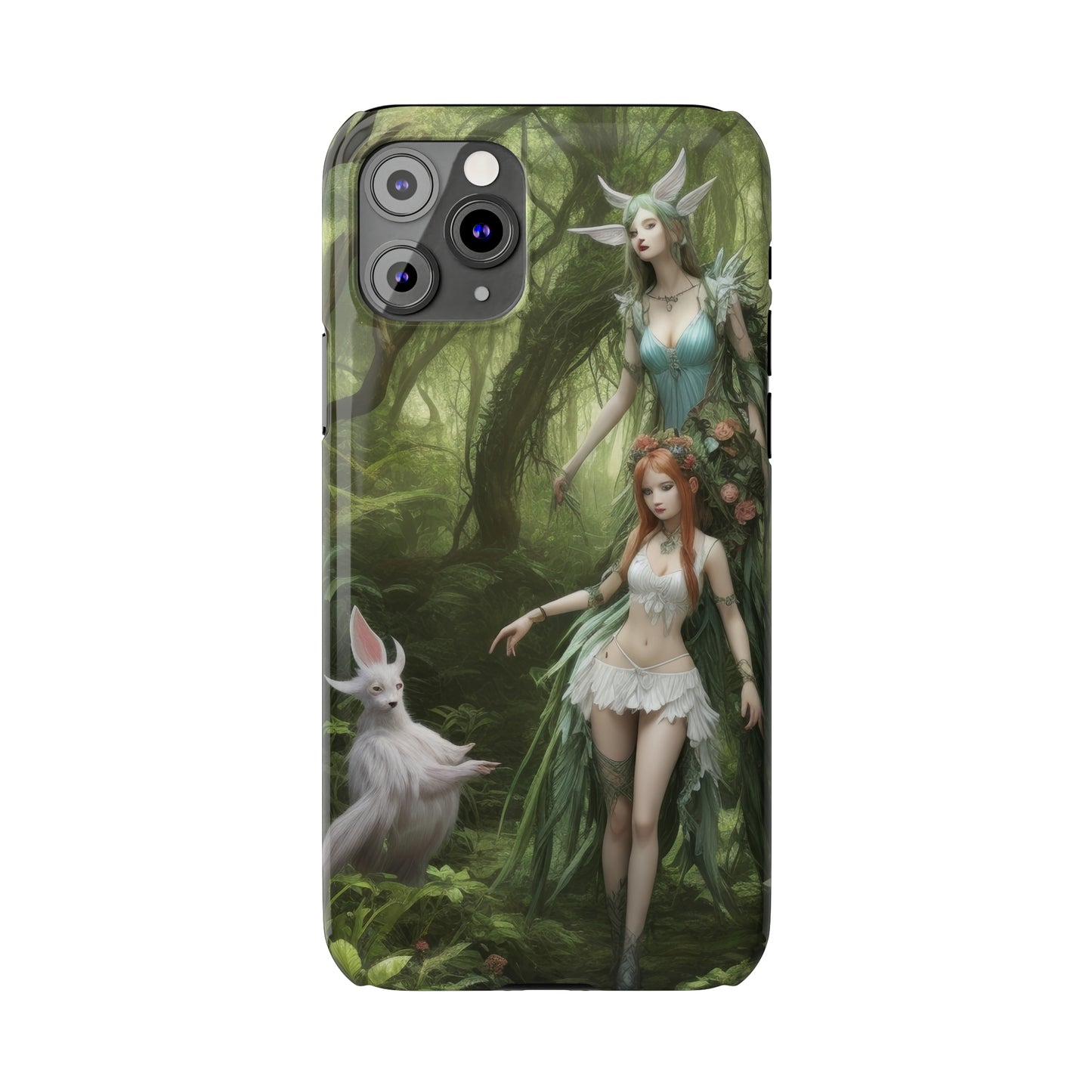 Curious Wood Nymph - Phone Case