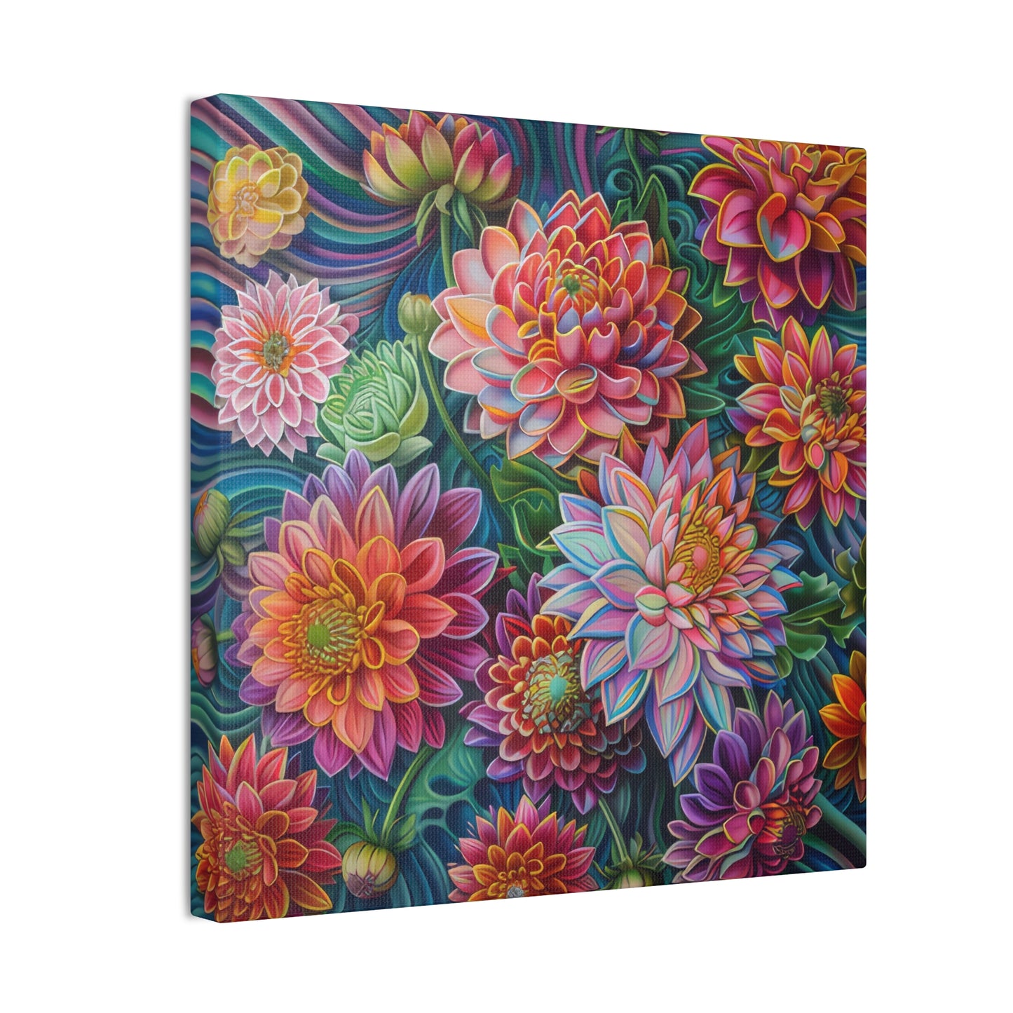 Flowers - Canvas Stretched, 0.75"