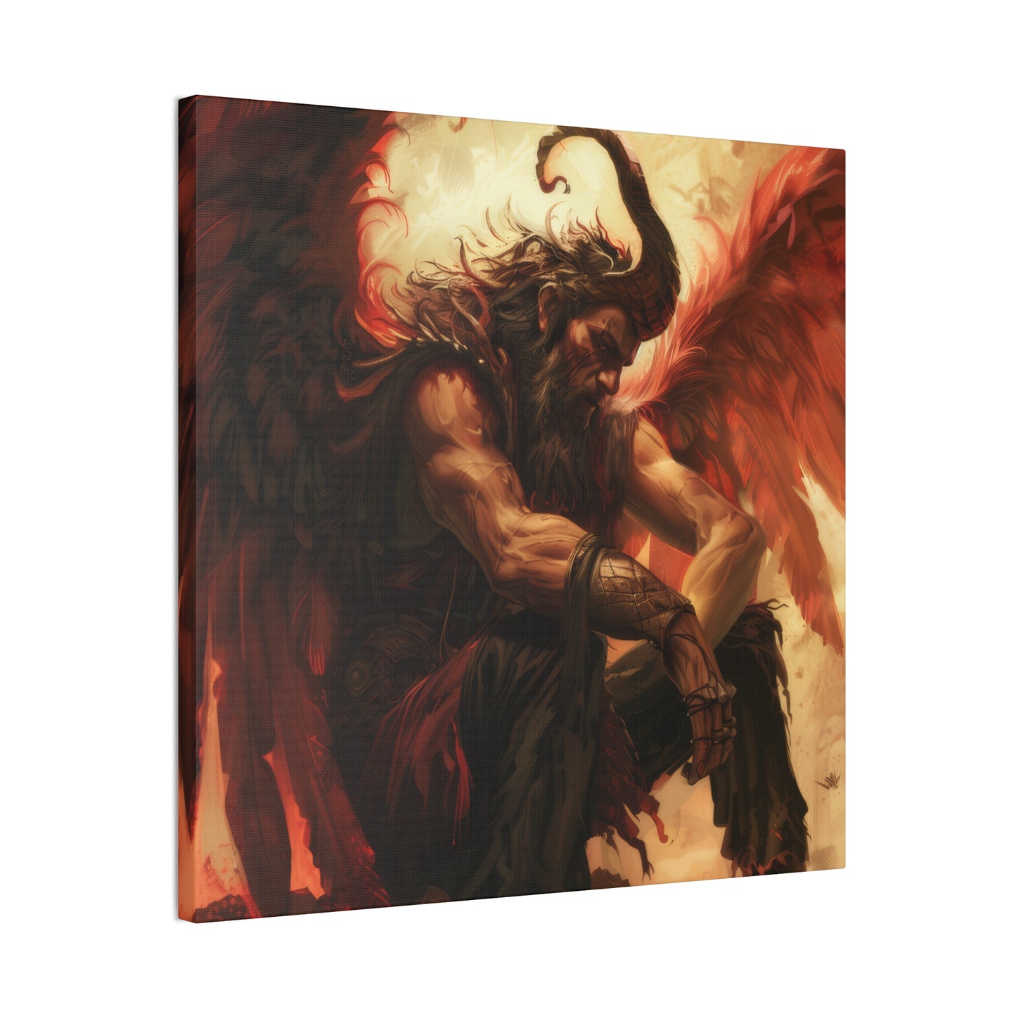 Angel or Devil - Canvas Stretched, 0.75"