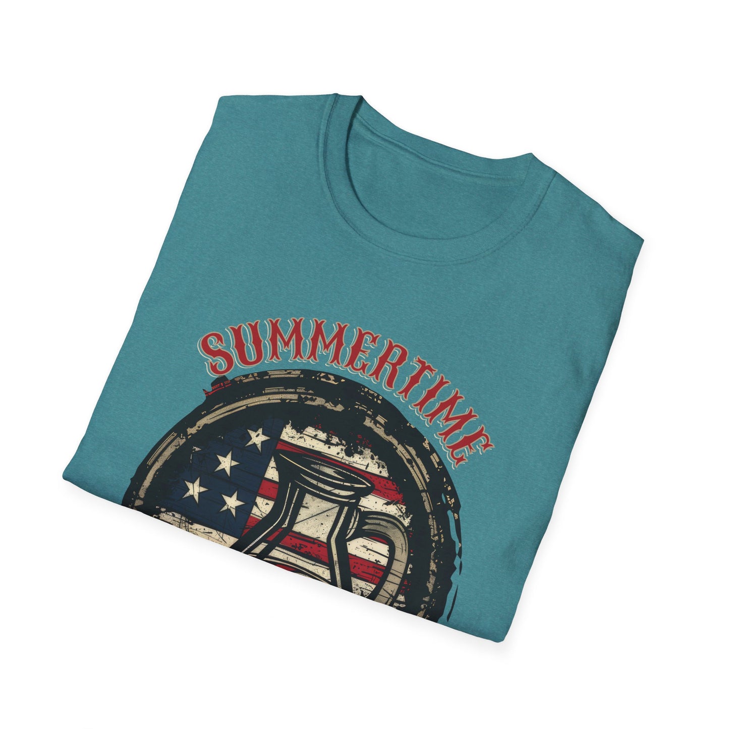 Summertime - Unisex Softstyle T-Shirt