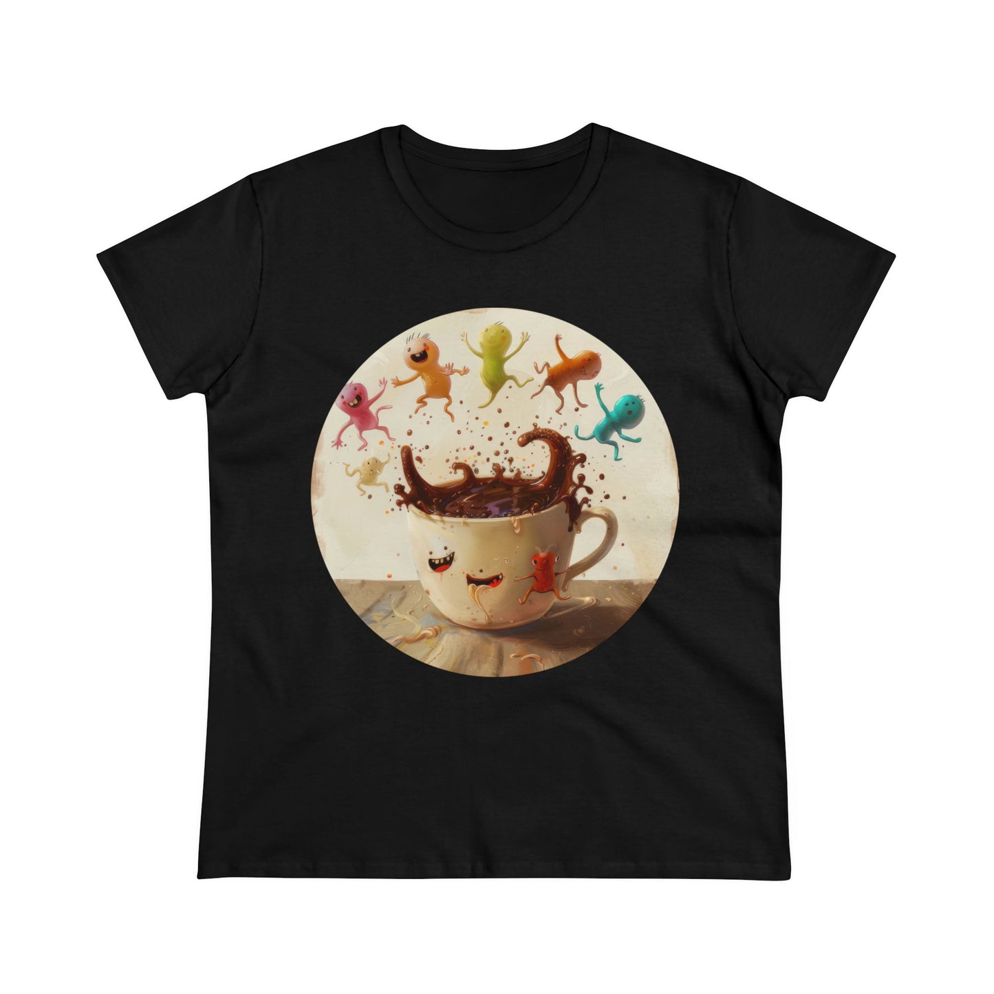 Coffee Critters - Women's Midweight Cotton Tee