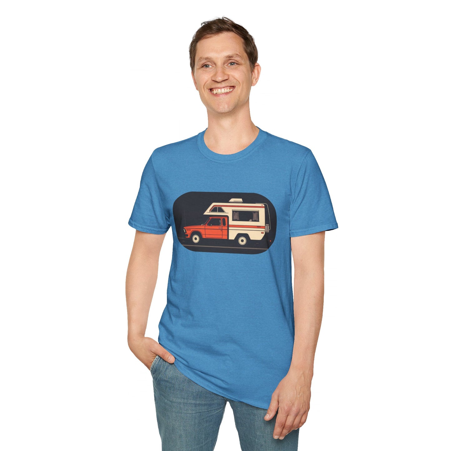 Camping! - Unisex Softstyle T-Shirt