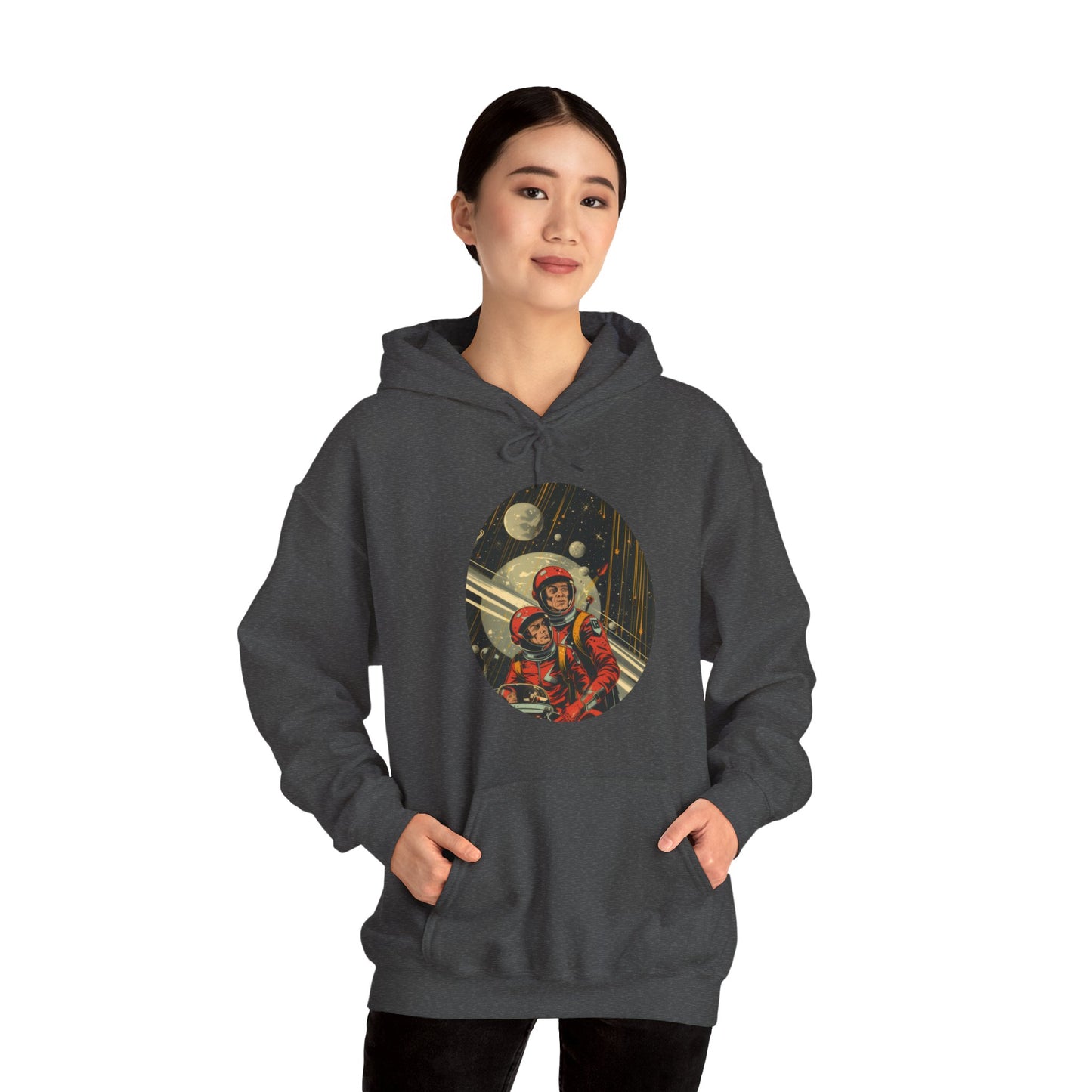 Spacemen - Unisex Heavy Blend™ Hooded Sweatshirt