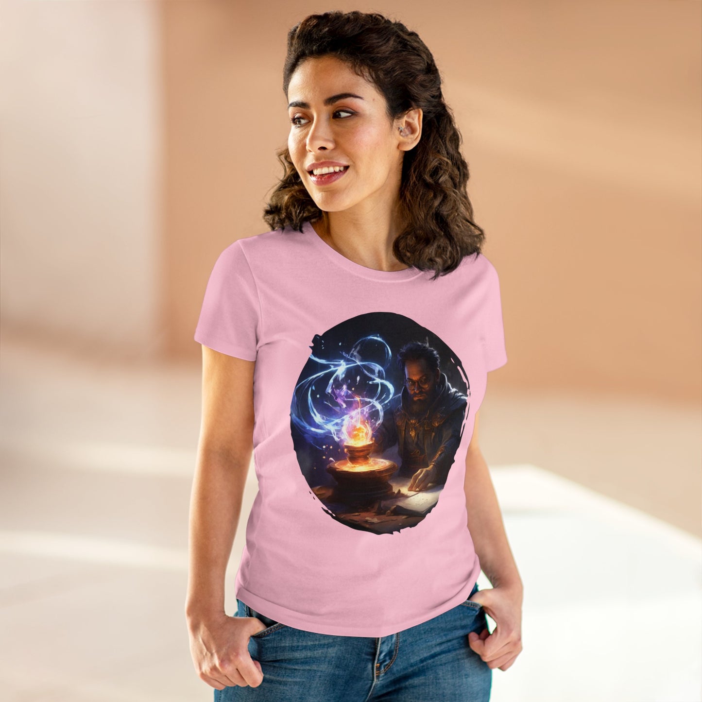 The Sorcerer - Fantasy - Women's Midweight Cotton Tee