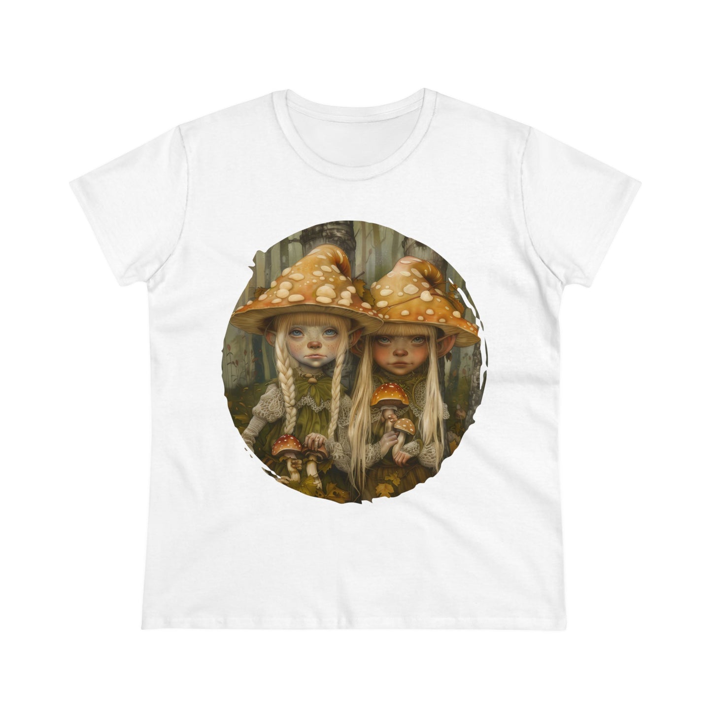 Elves - Fantasy - Women's Midweight Cotton Tee