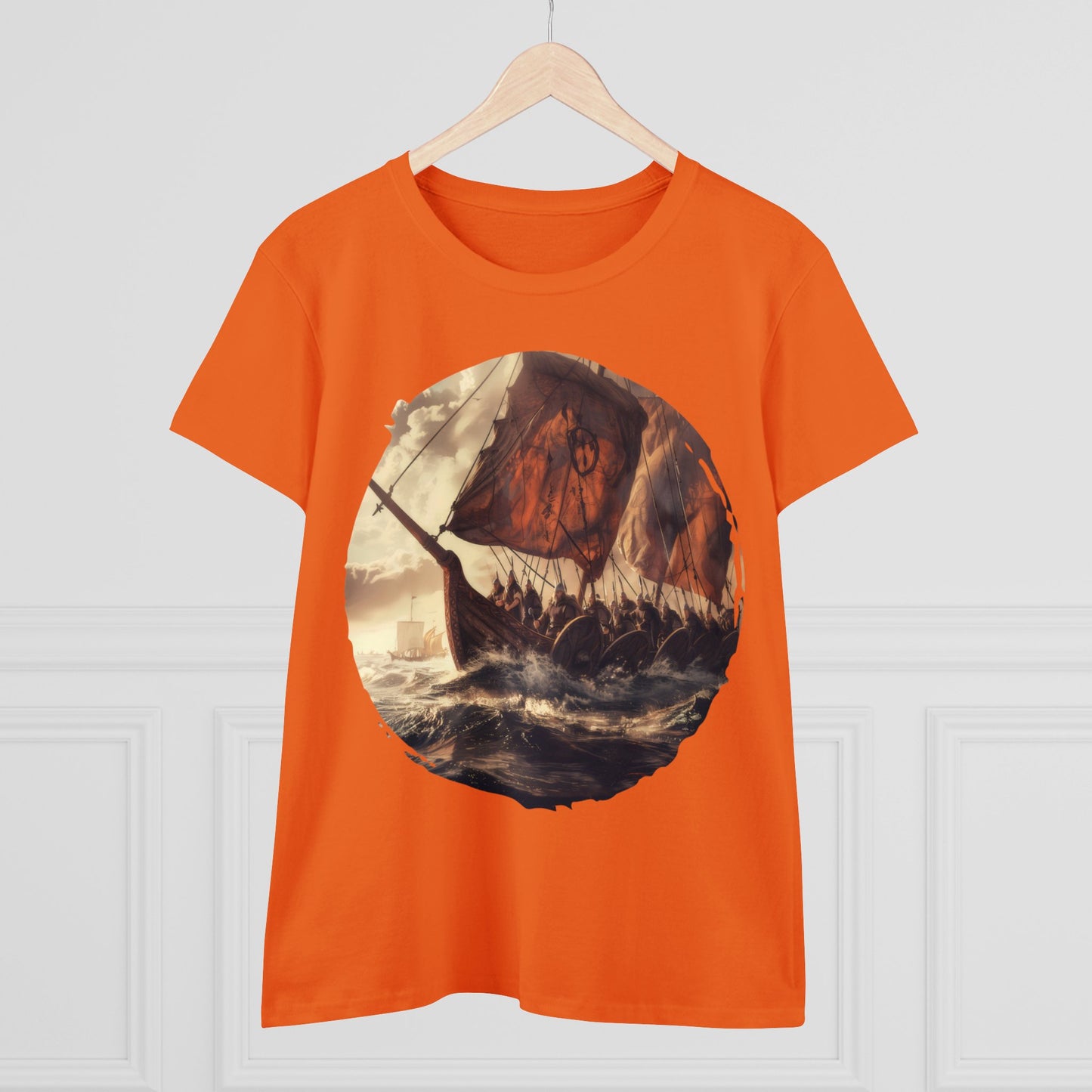 Vikings - Fantasy - Women's Midweight Cotton Tee