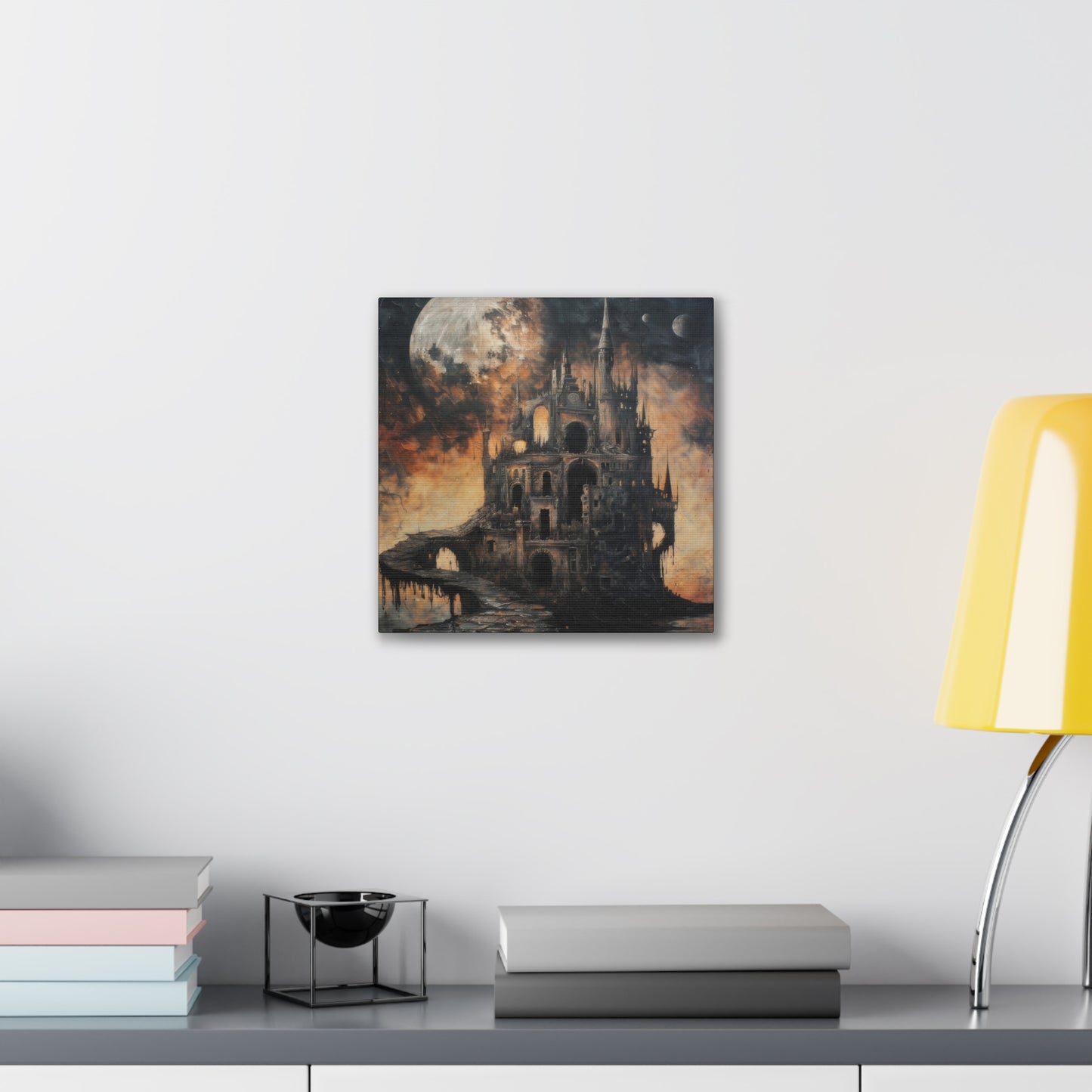 Dark Castle - Canvas Stretched, 0.75"