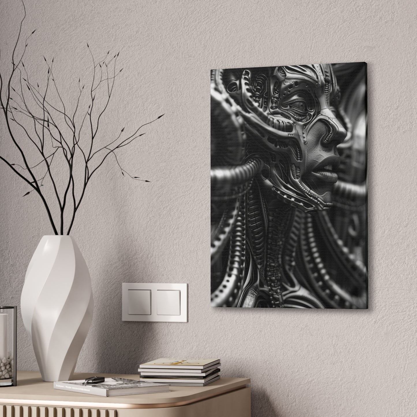 Alien to Us - Canvas Stretched, 0.75"