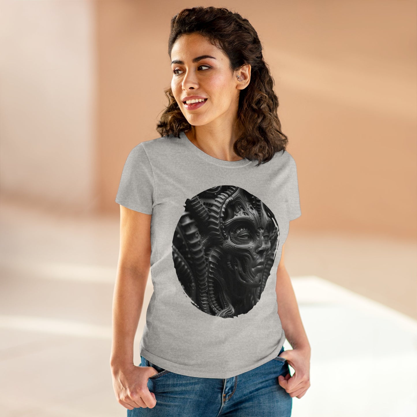 Alien to Us - Fantasy - Women's Midweight Cotton Tee