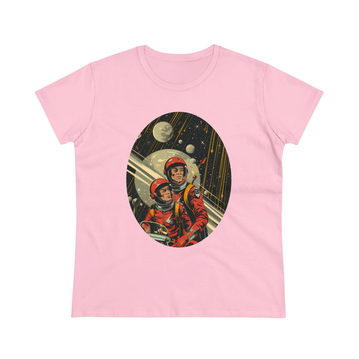 Spacemen - Women's Midweight Cotton Tee