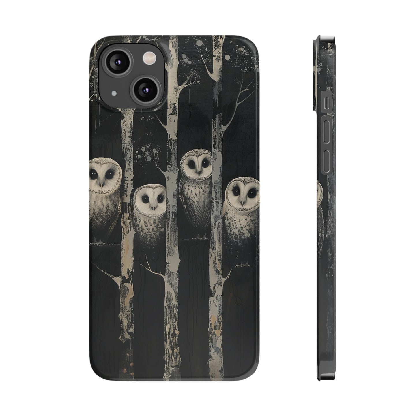 Owls at Night Phone Case