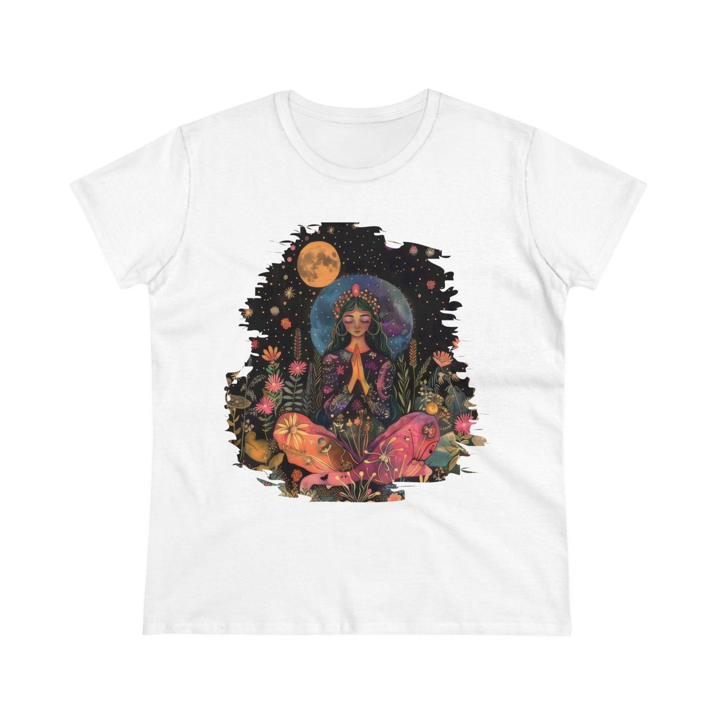 Meditation - Women's Midweight Cotton Tee