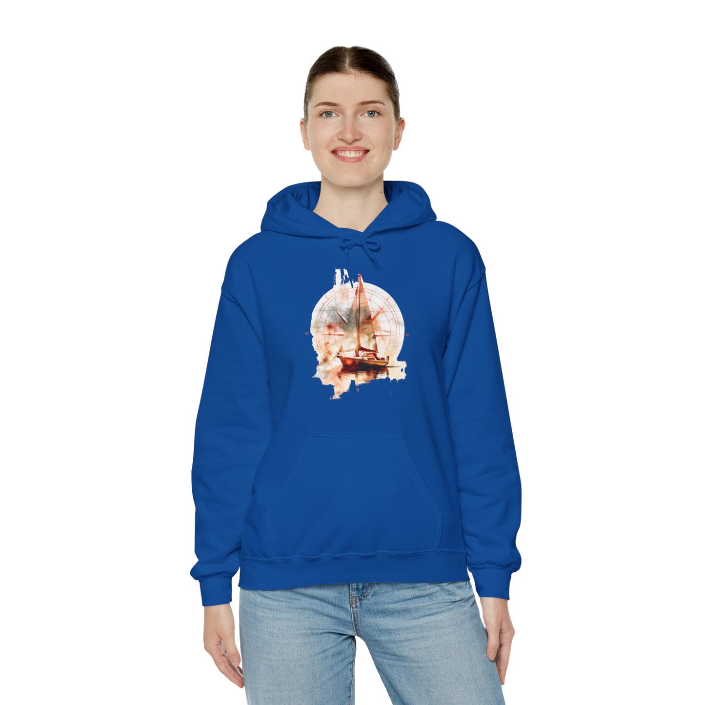 Sailing - Unisex Heavy Blend™ Hooded Sweatshirt