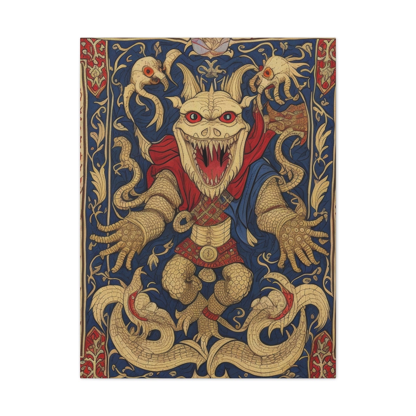 Medieval Tapestry - Canvas Stretched, 0.75"