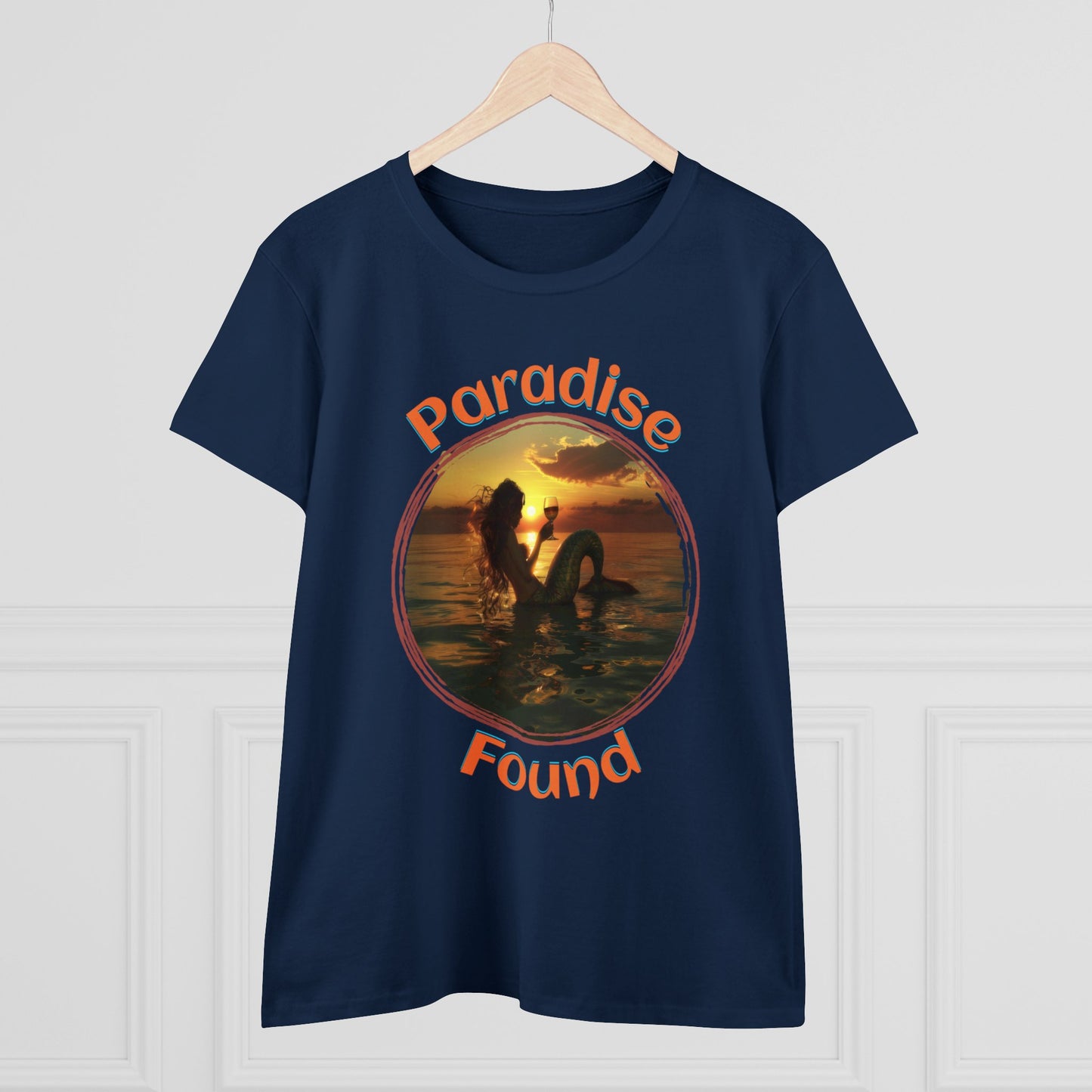 Paradise Found - Women's Midweight Cotton Tee