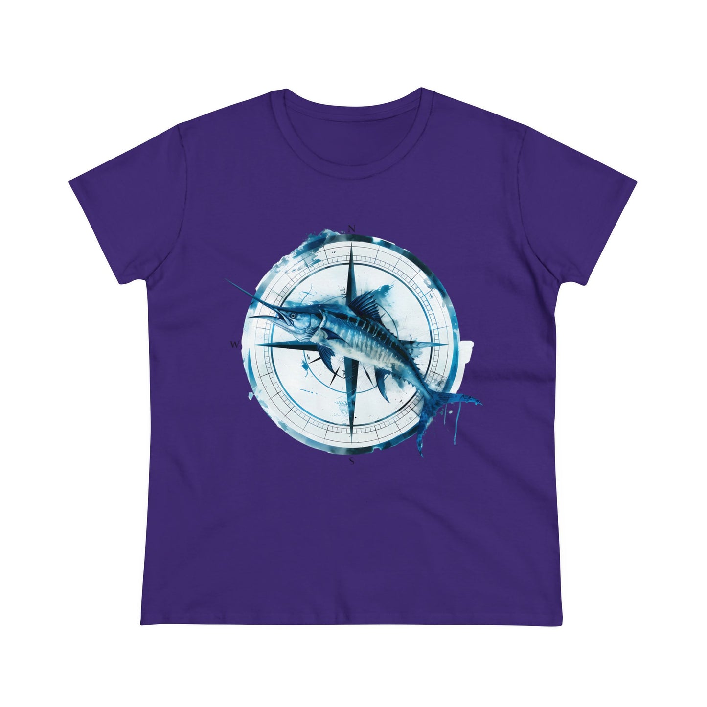 Marlin - Women's Midweight Cotton Tee