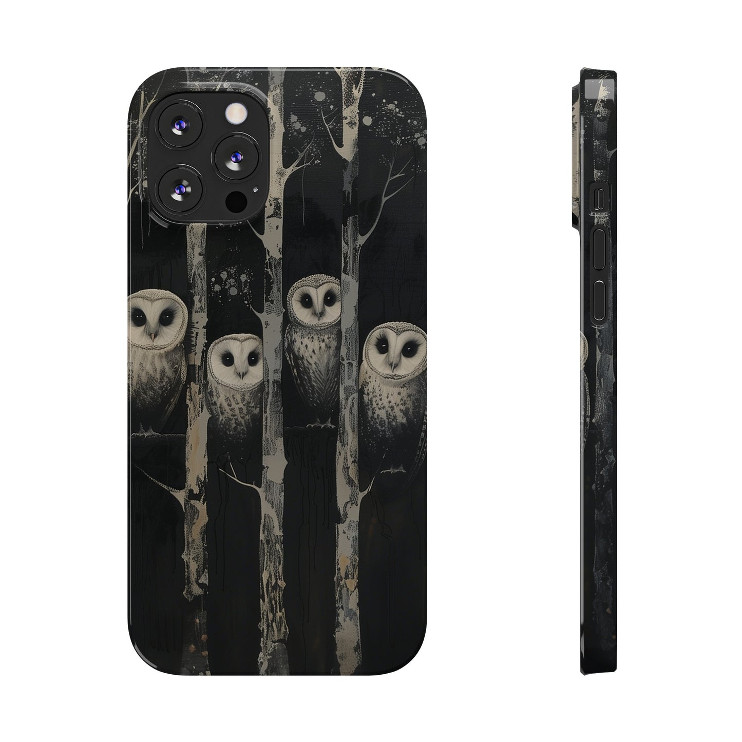 Owls at Night Phone Case