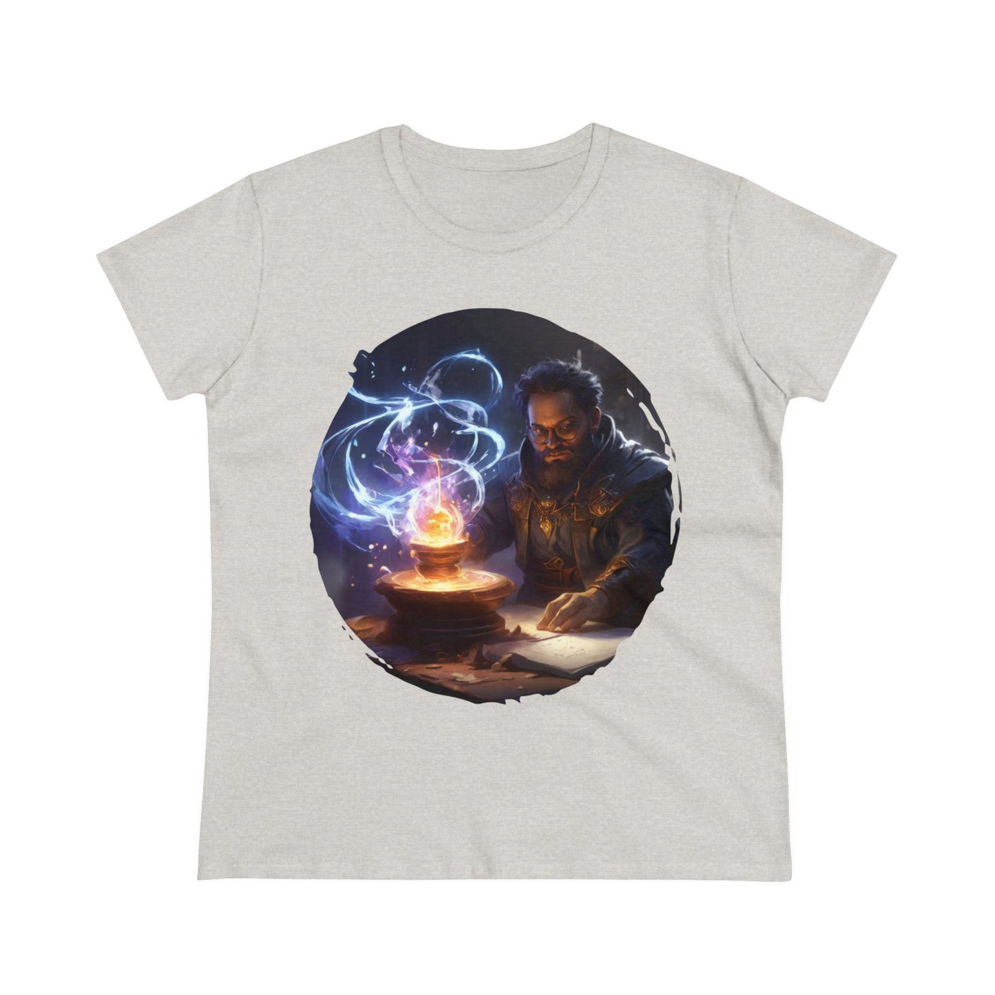 The Sorcerer - Fantasy - Women's Midweight Cotton Tee