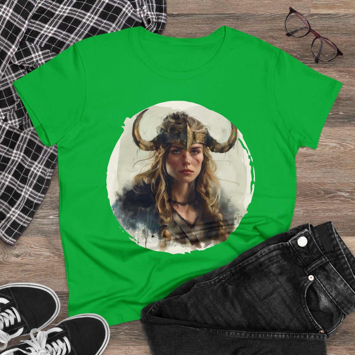 Viking - Fantasy - Women's Midweight Cotton Tee