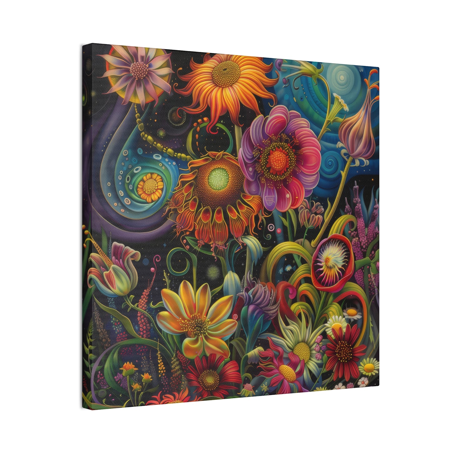 Flowers - Canvas Stretched, 0.75"